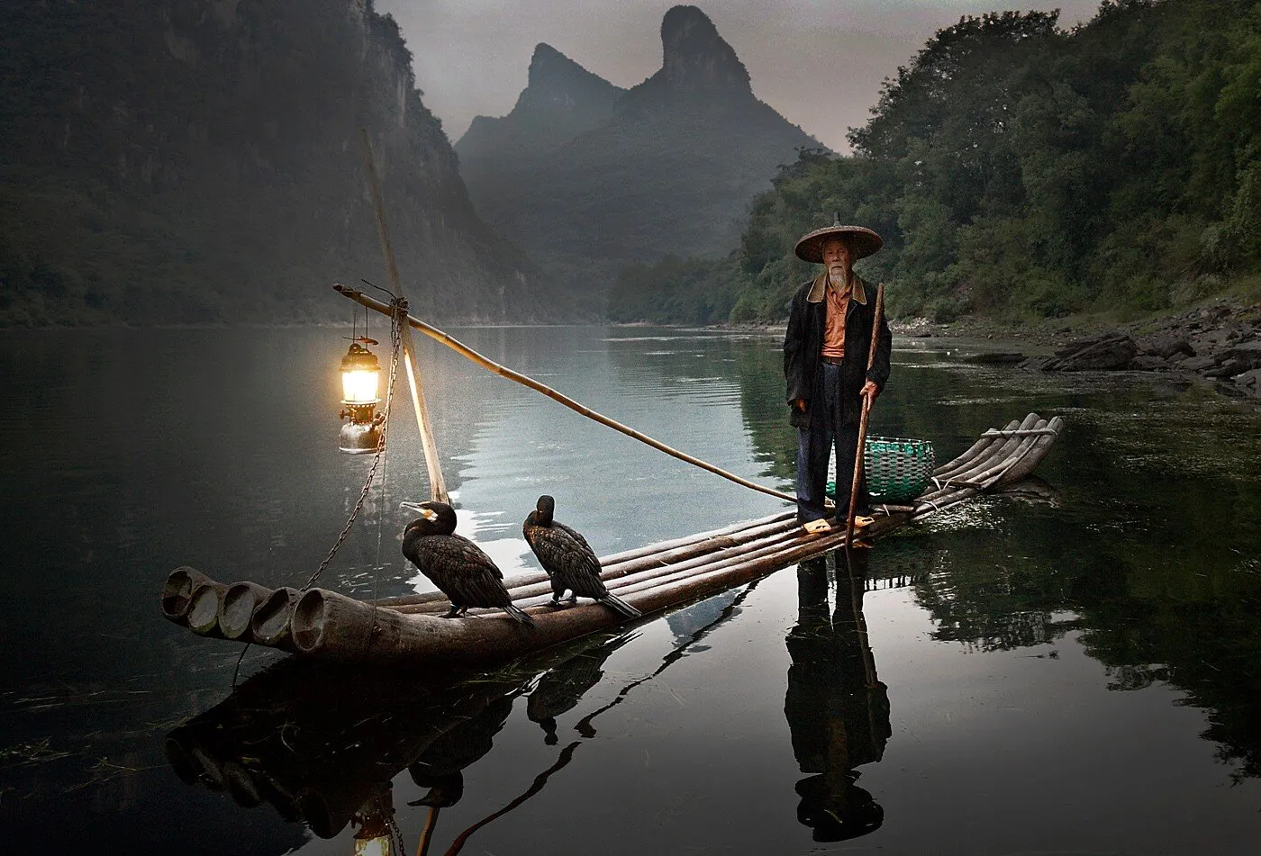 Cormorant fisherman