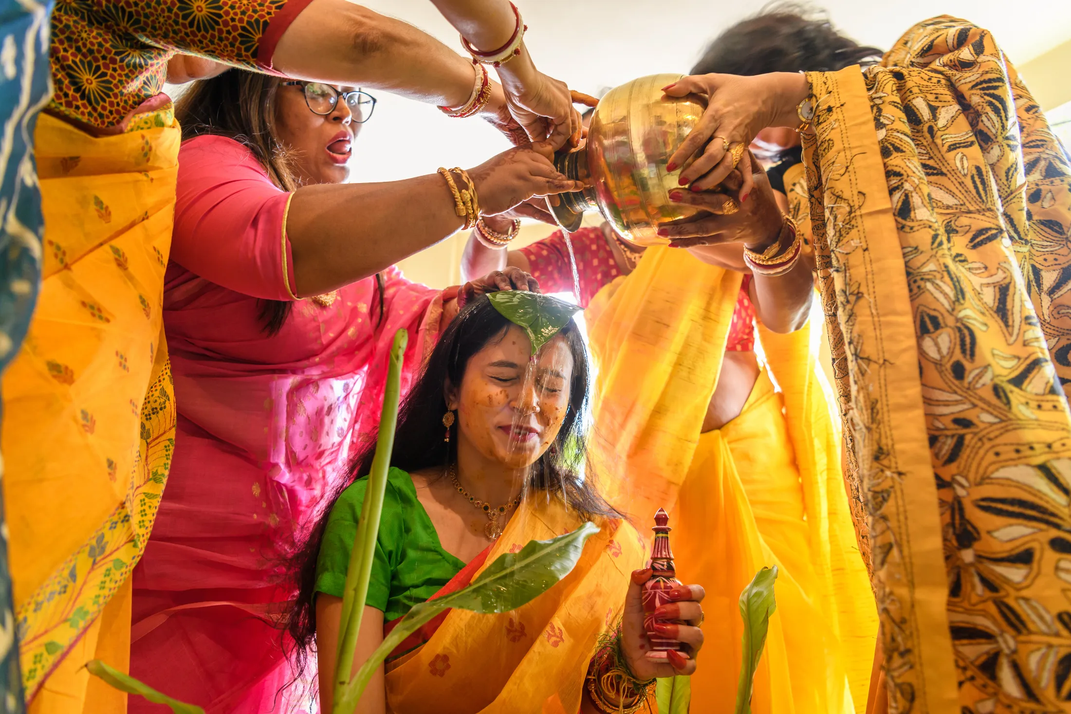 The Haldi Shower
