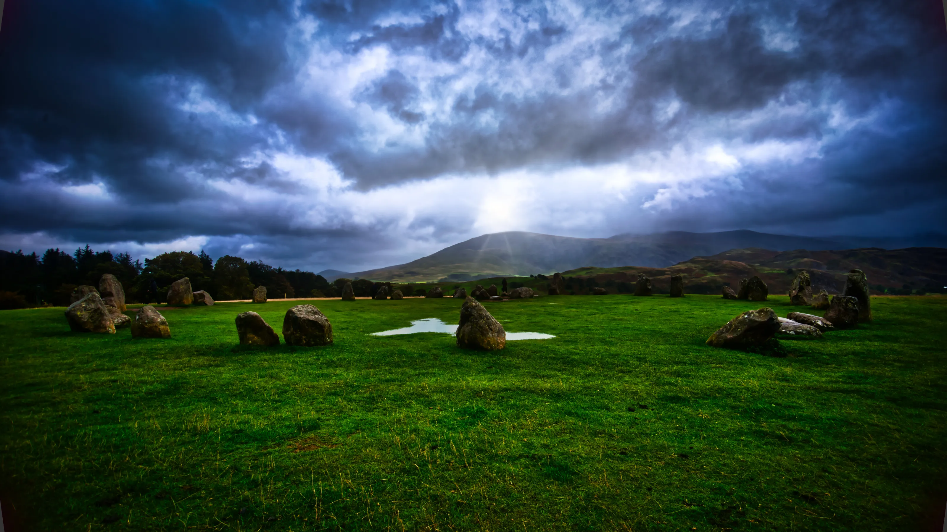 castle rig  stone circle