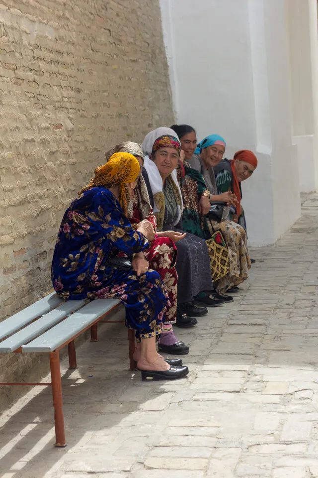 Ladies in a row