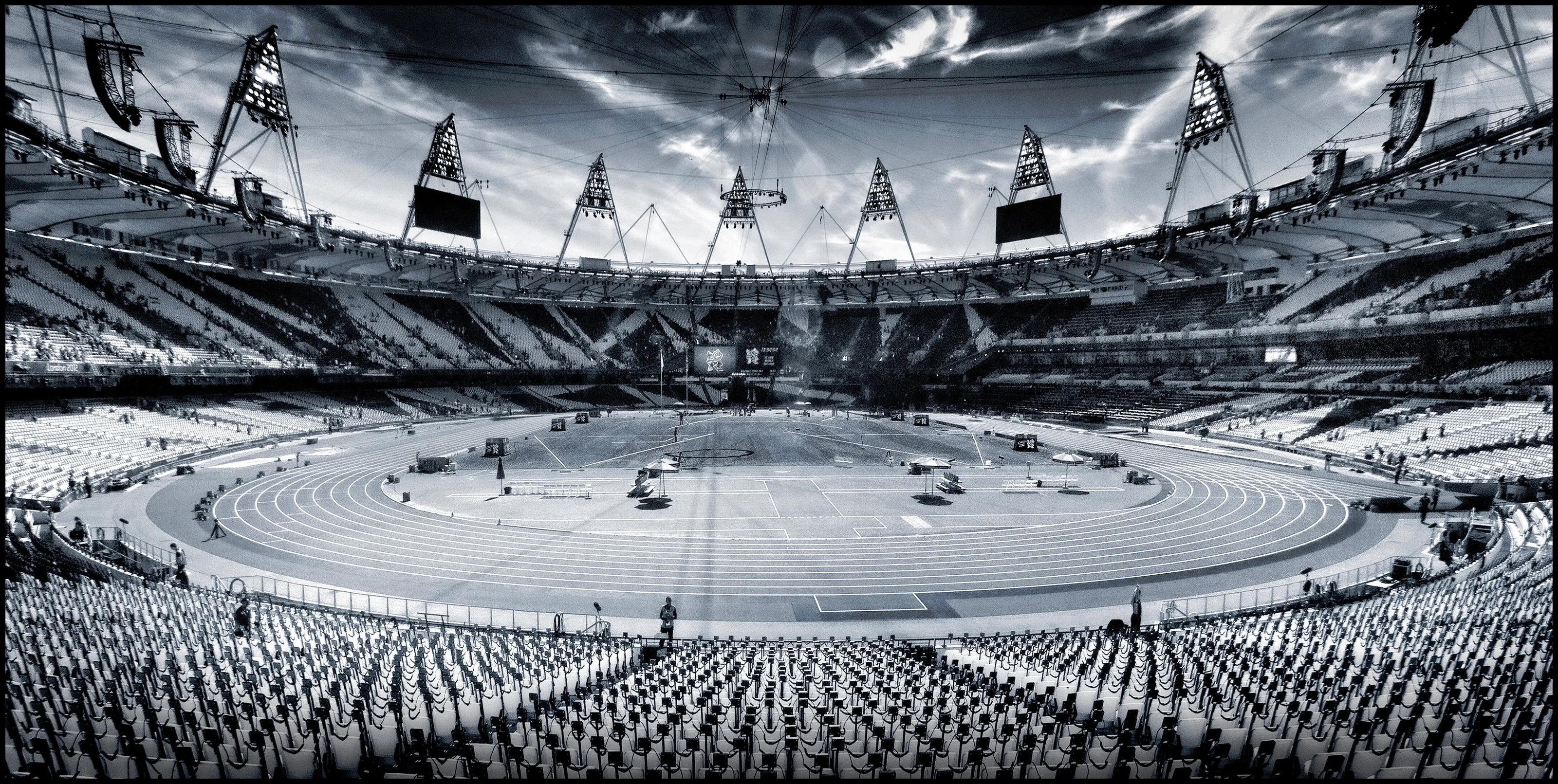 Inside the London 2012 Olympic Stadium