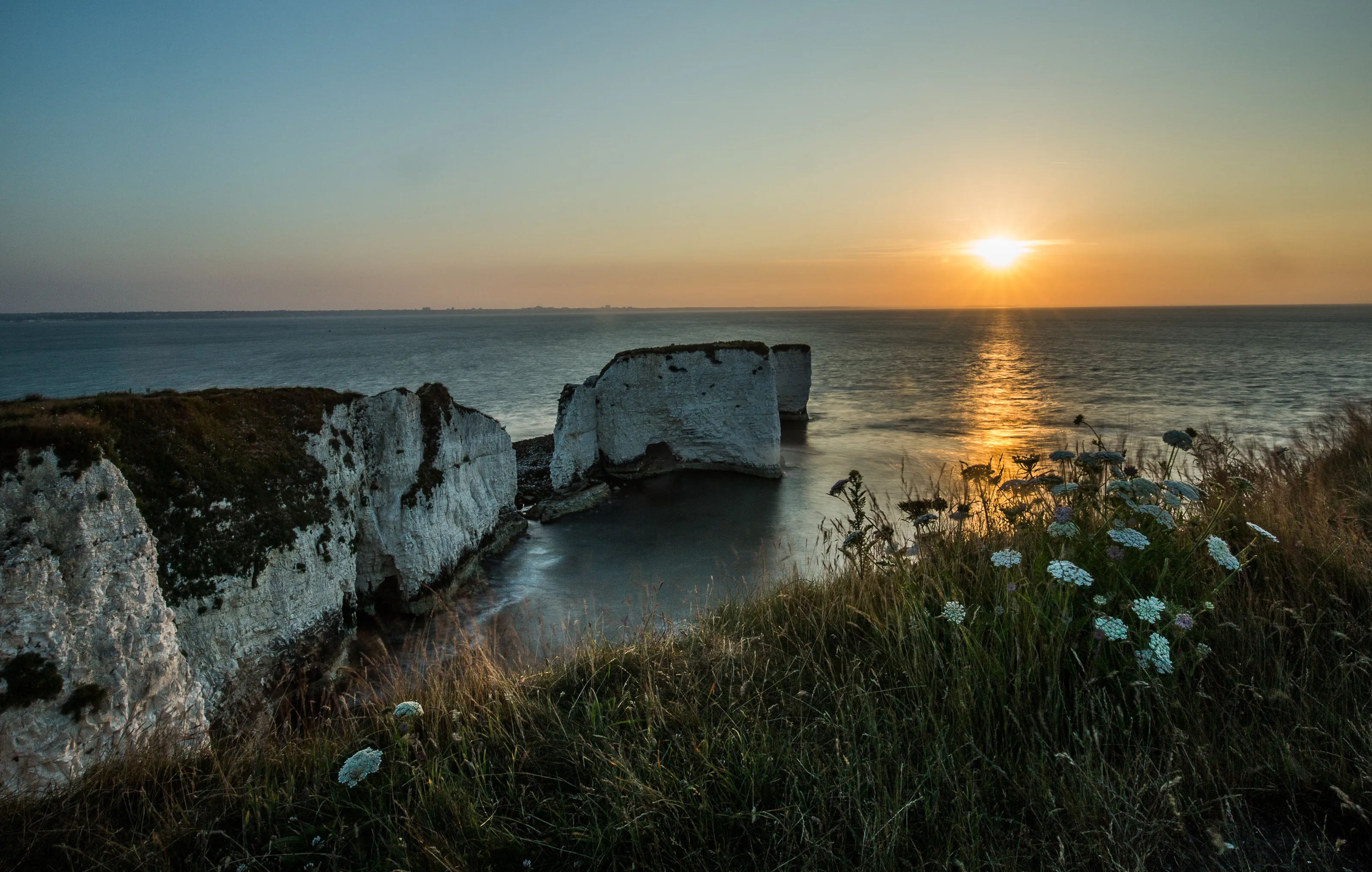 Summer Sunrise at Old Harry Rocks