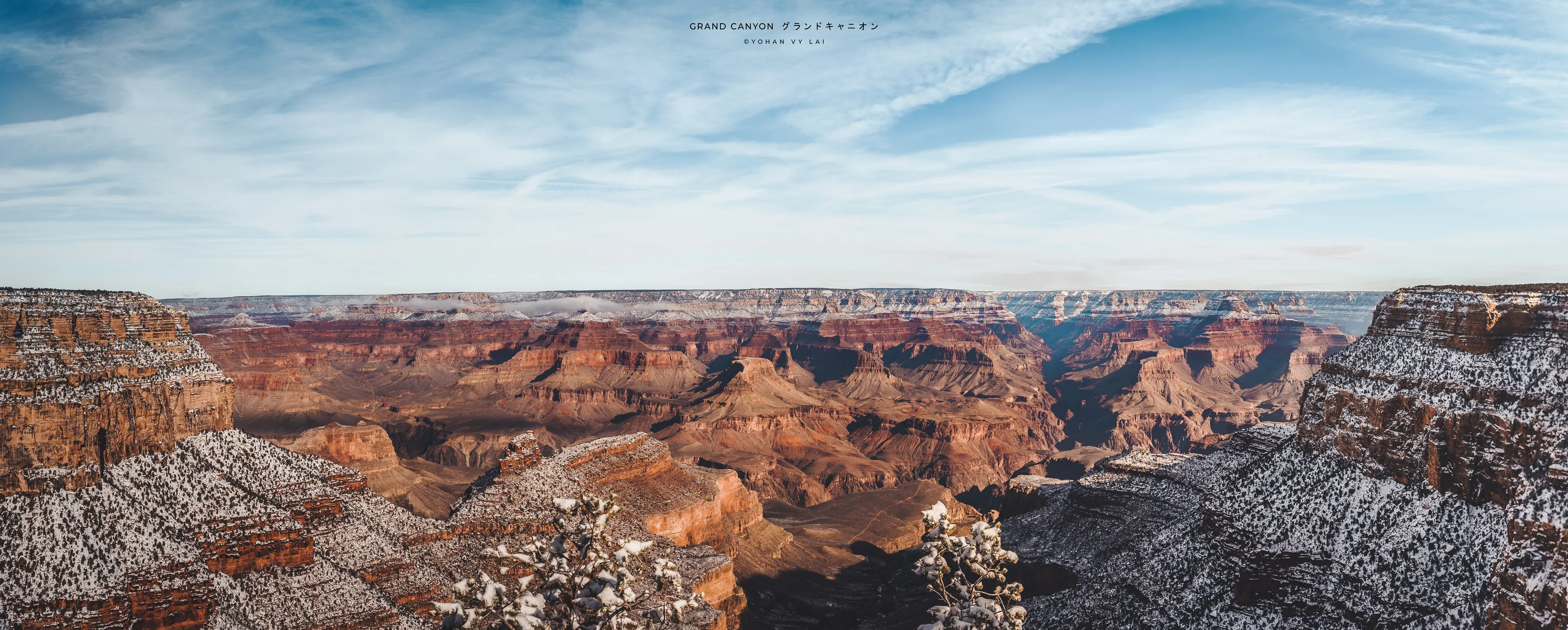 Grand Canyon - グランドキャニオン - Winter Arizona