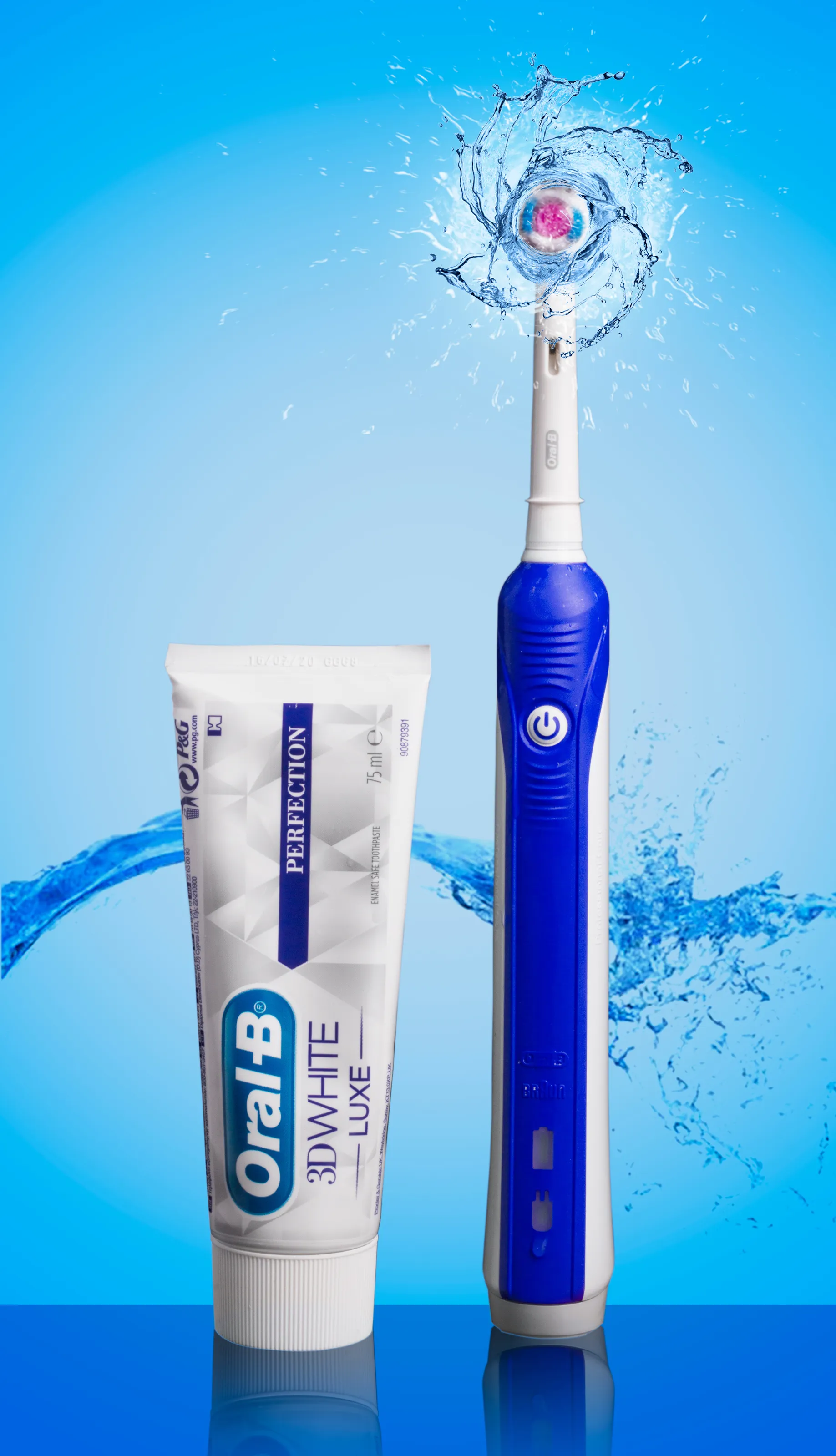 Toothbrush Water Shot
