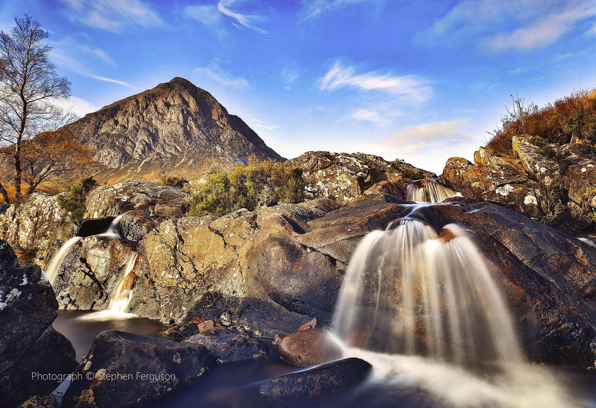 Buachaille Etive Mor Waterfall