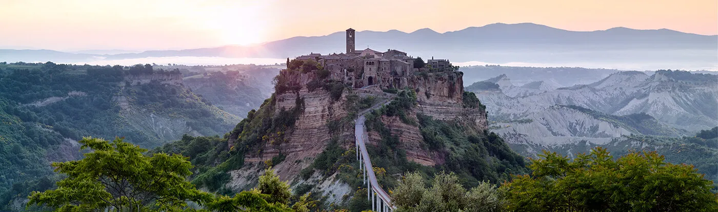 Sunrise at Civita