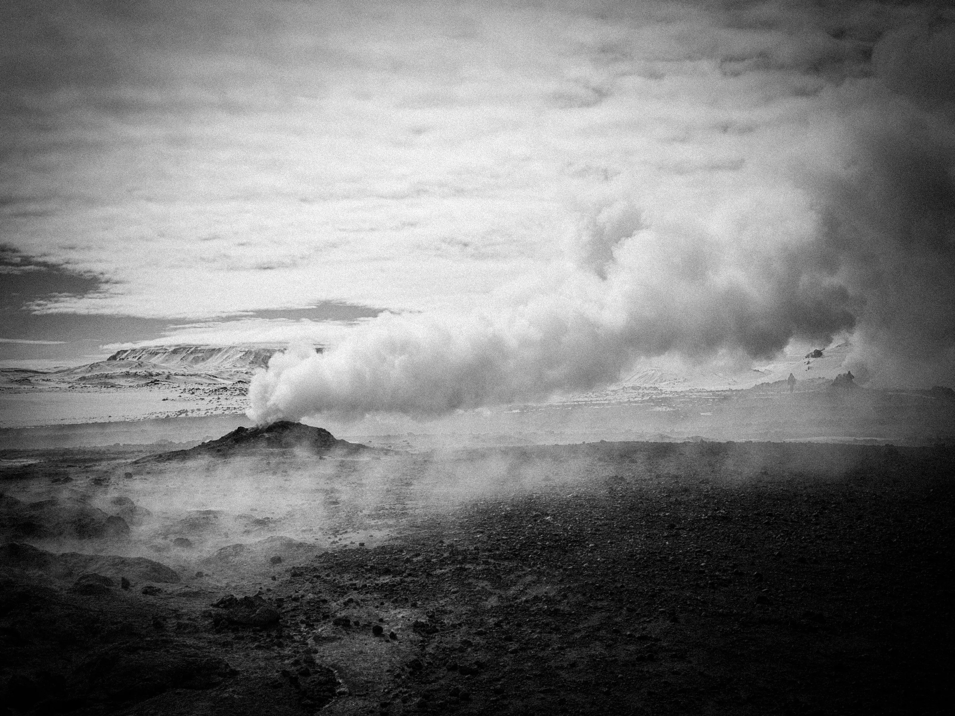 Iceland, land of steam and smoke