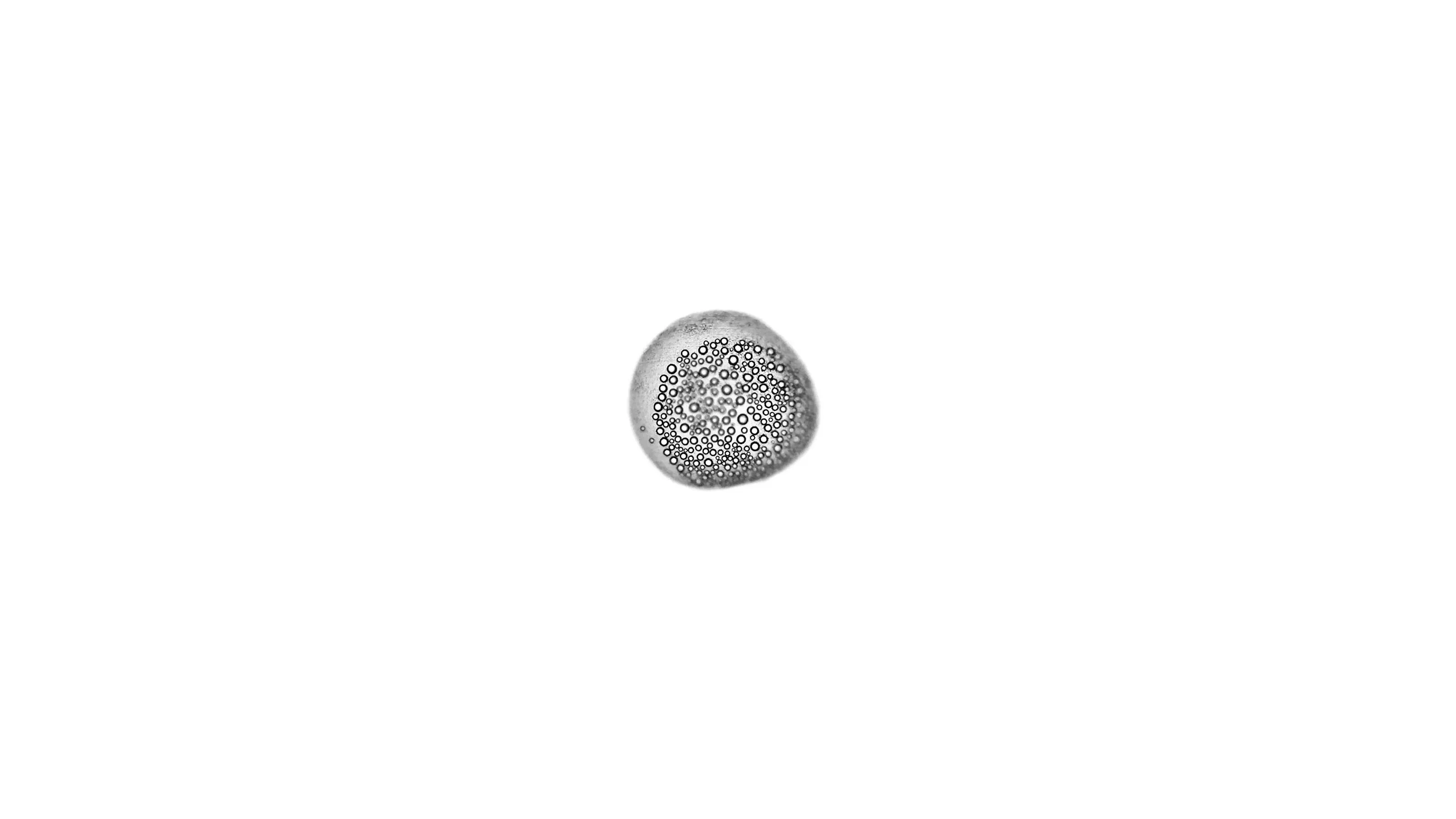 Deionized H2O Bubble