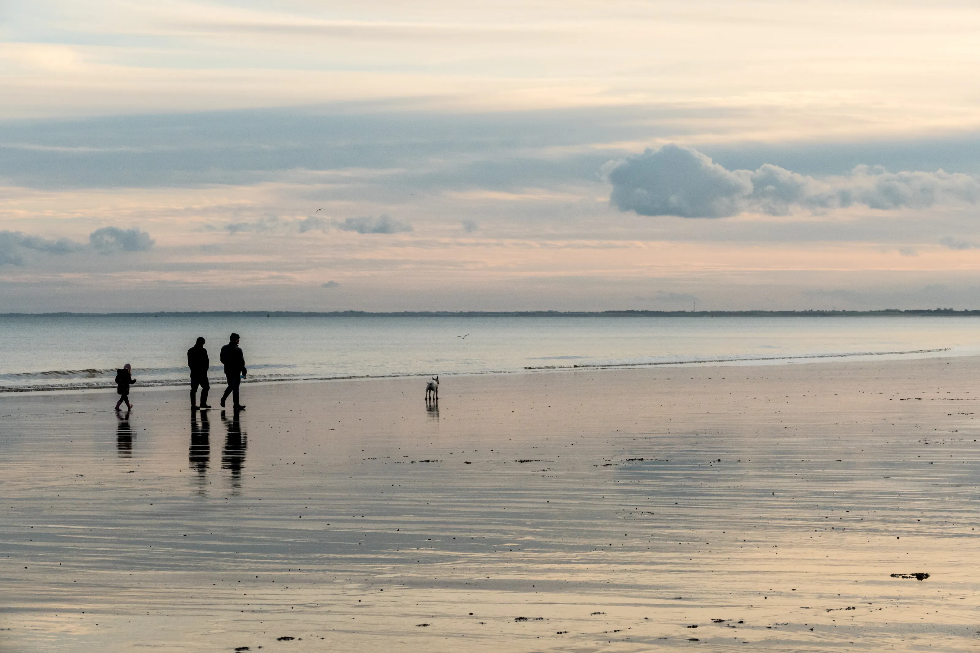 Bridlington Beach, East Riding - Reflection