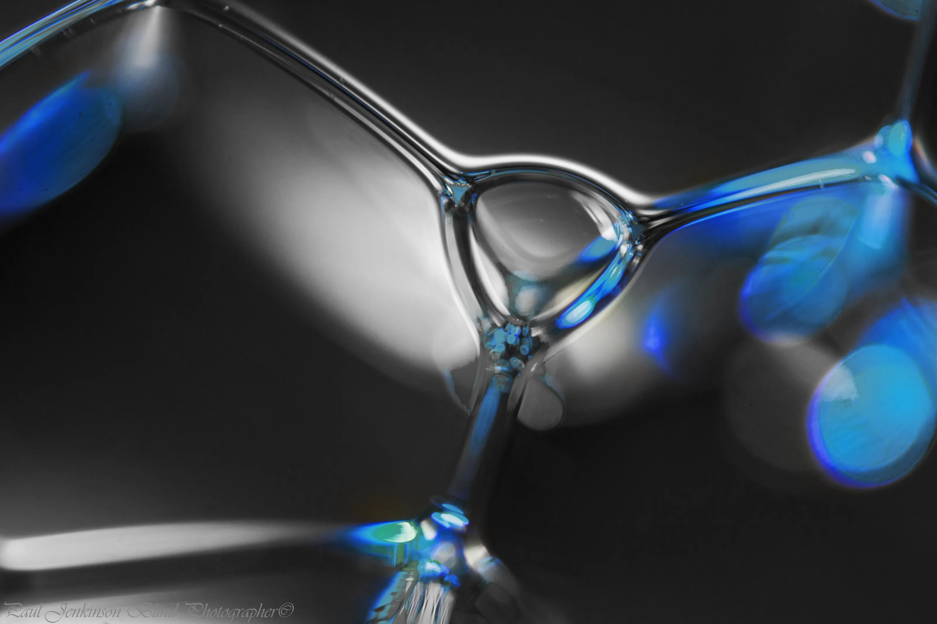 Abstract Blue