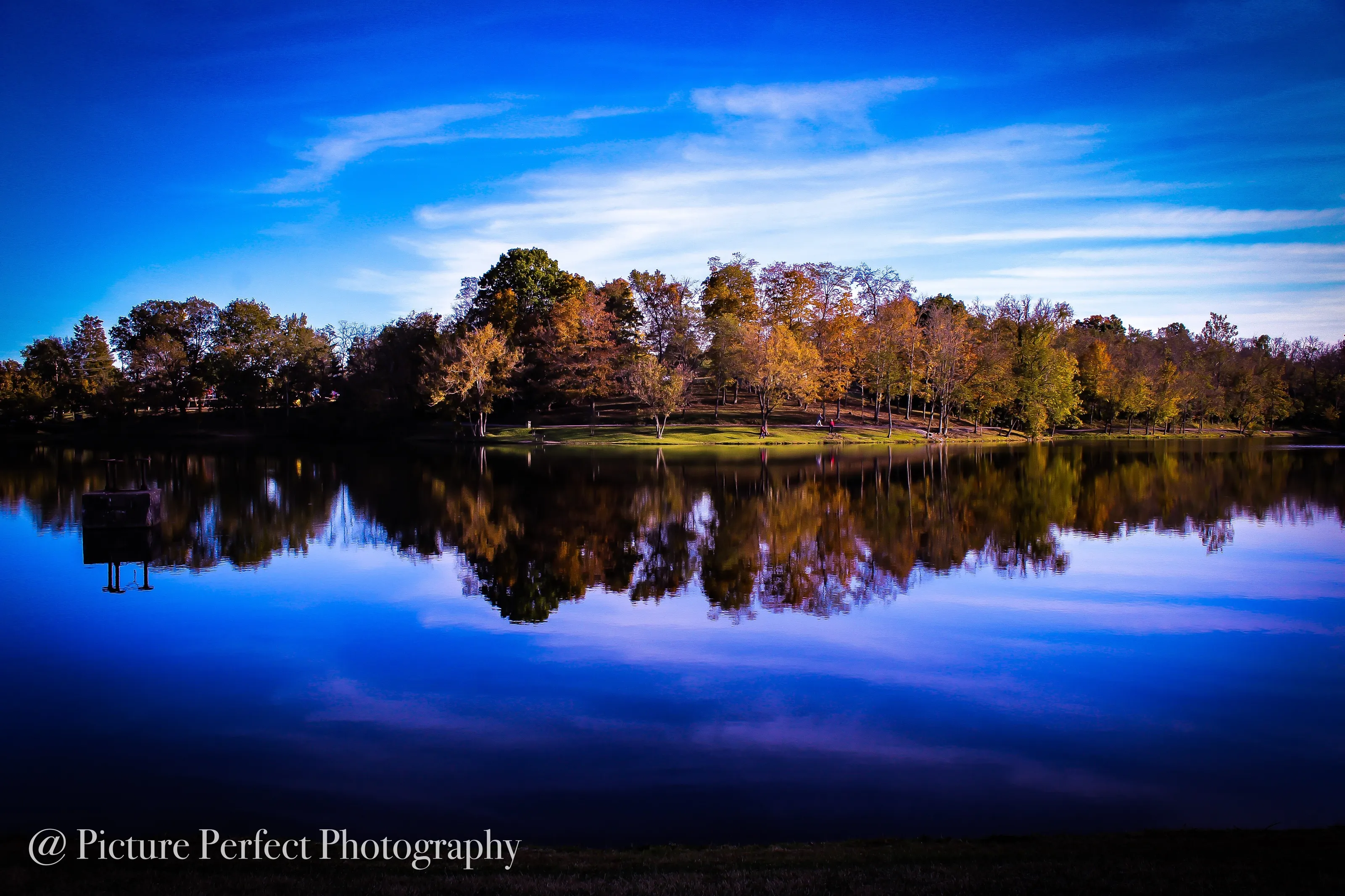 Reflection on the water