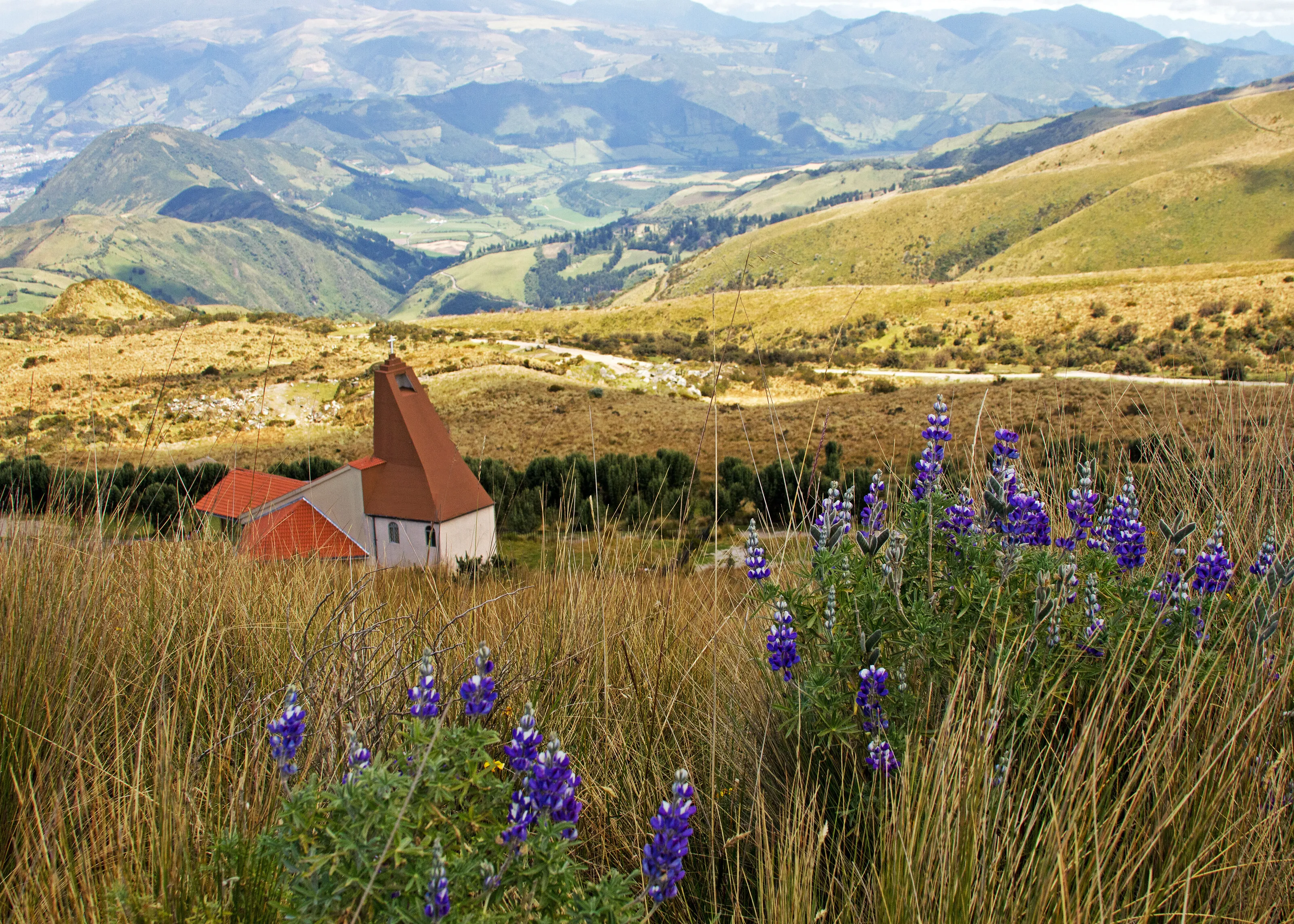 Church Up on Pichincha