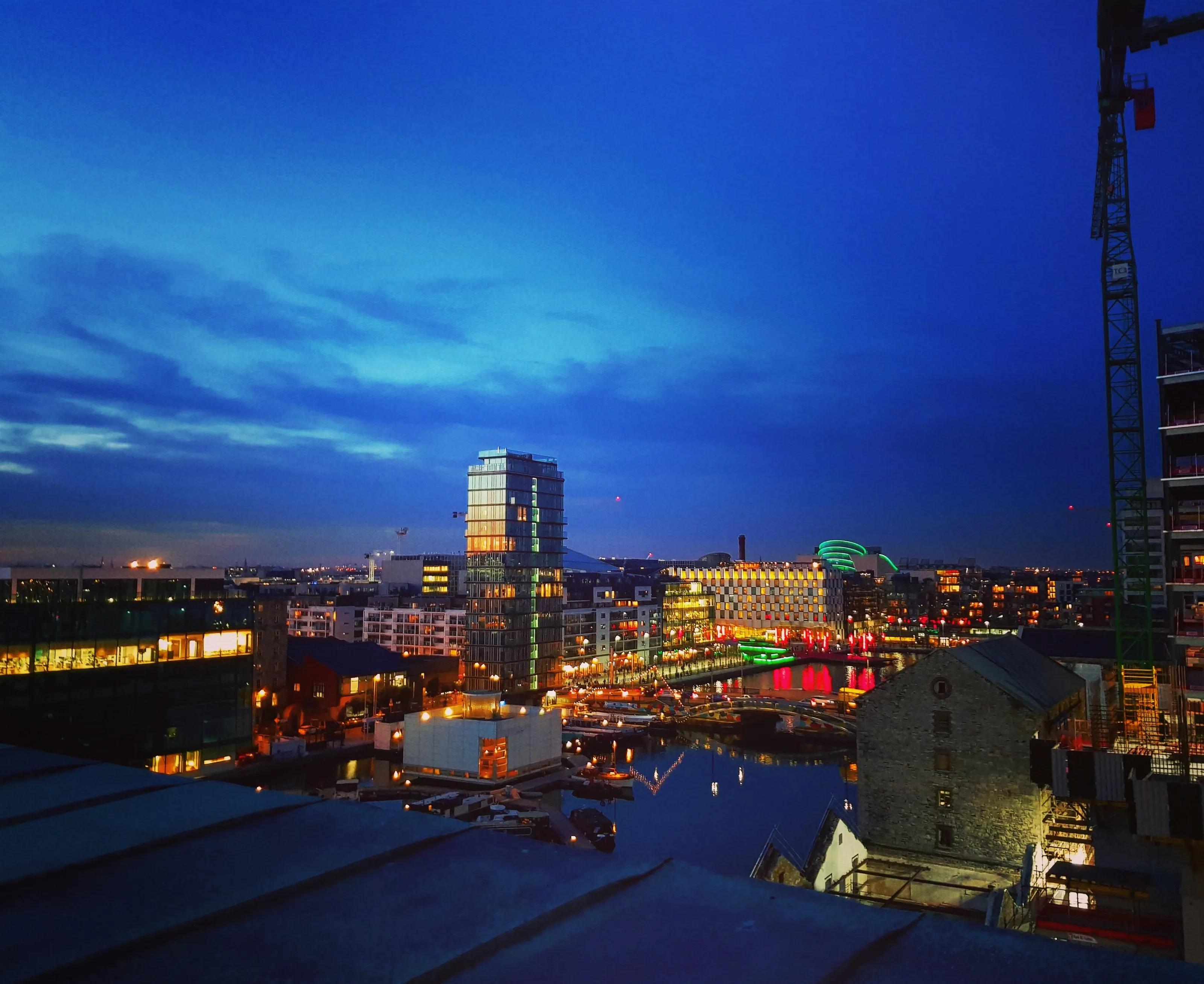 Dublin City Lights