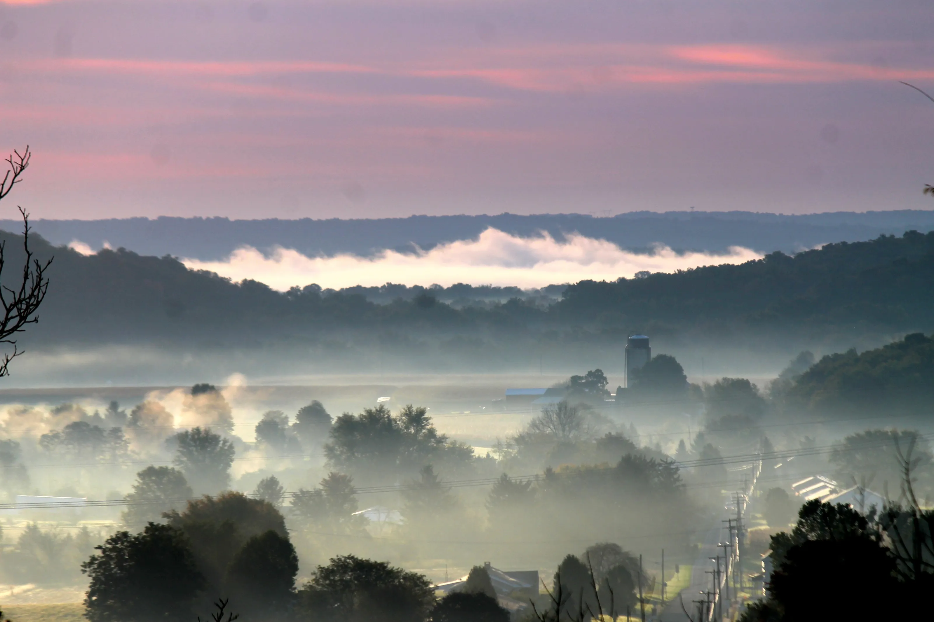 Misty Sunrise