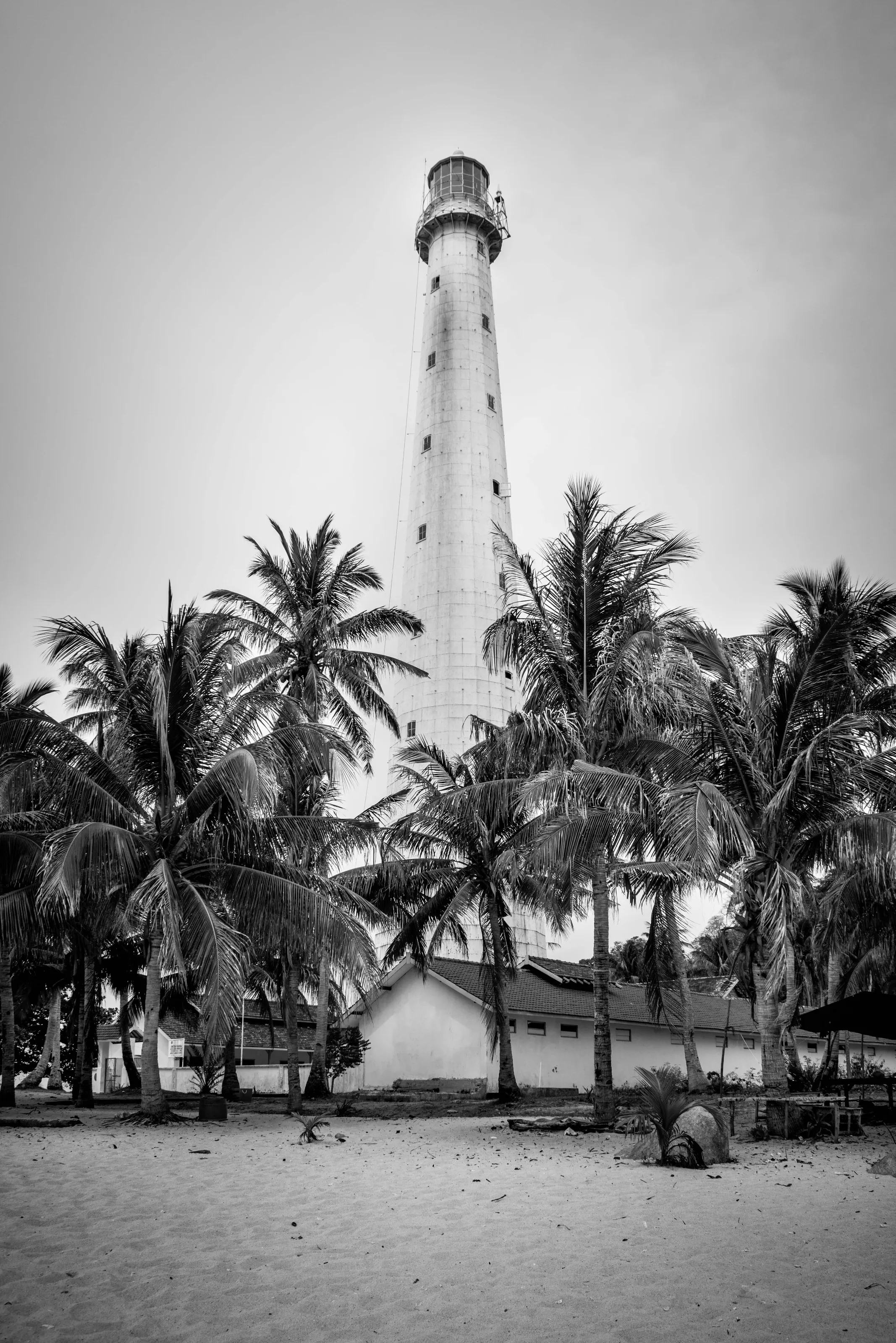 The abandon lighthouse
