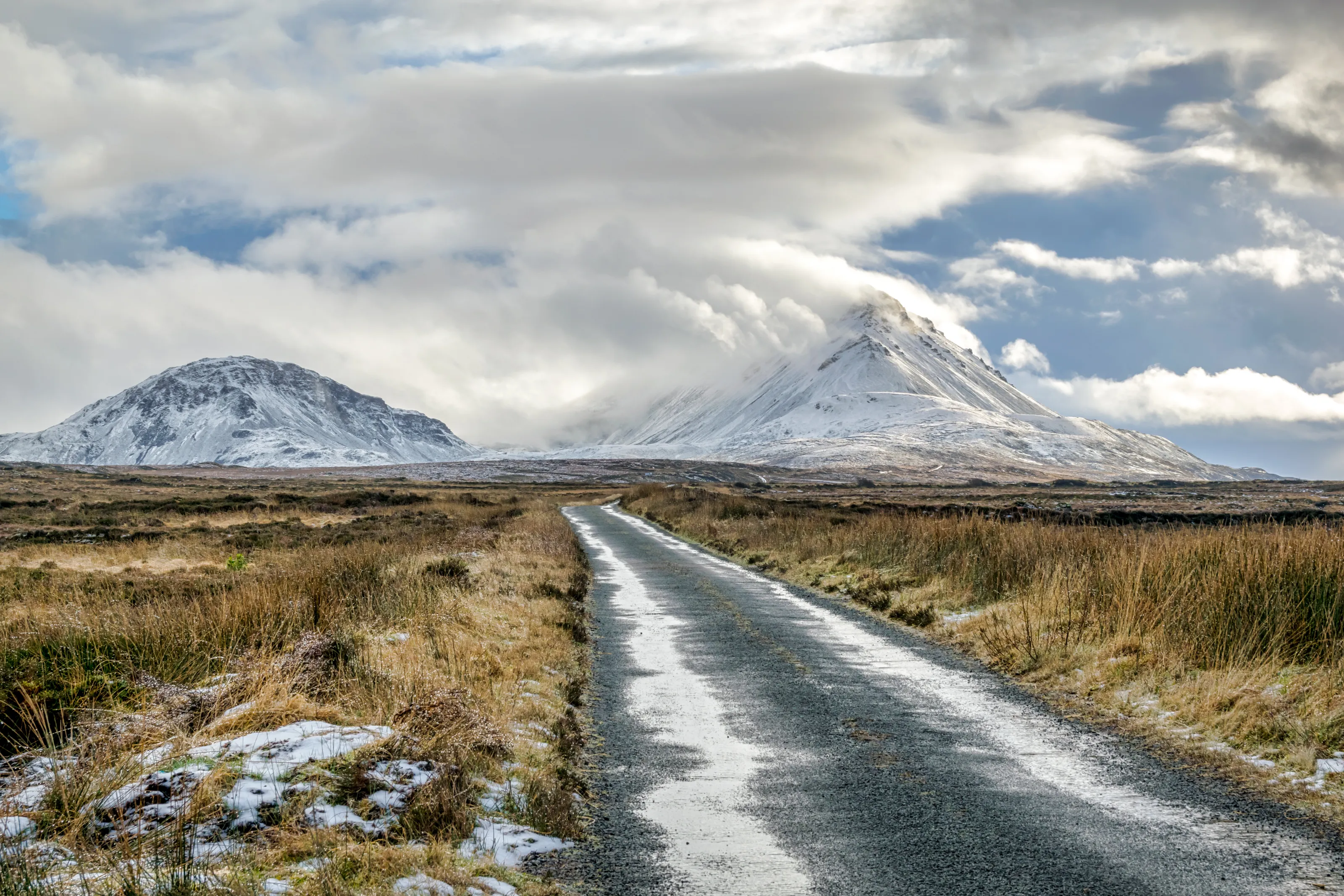 The Road to Errigal Mountain