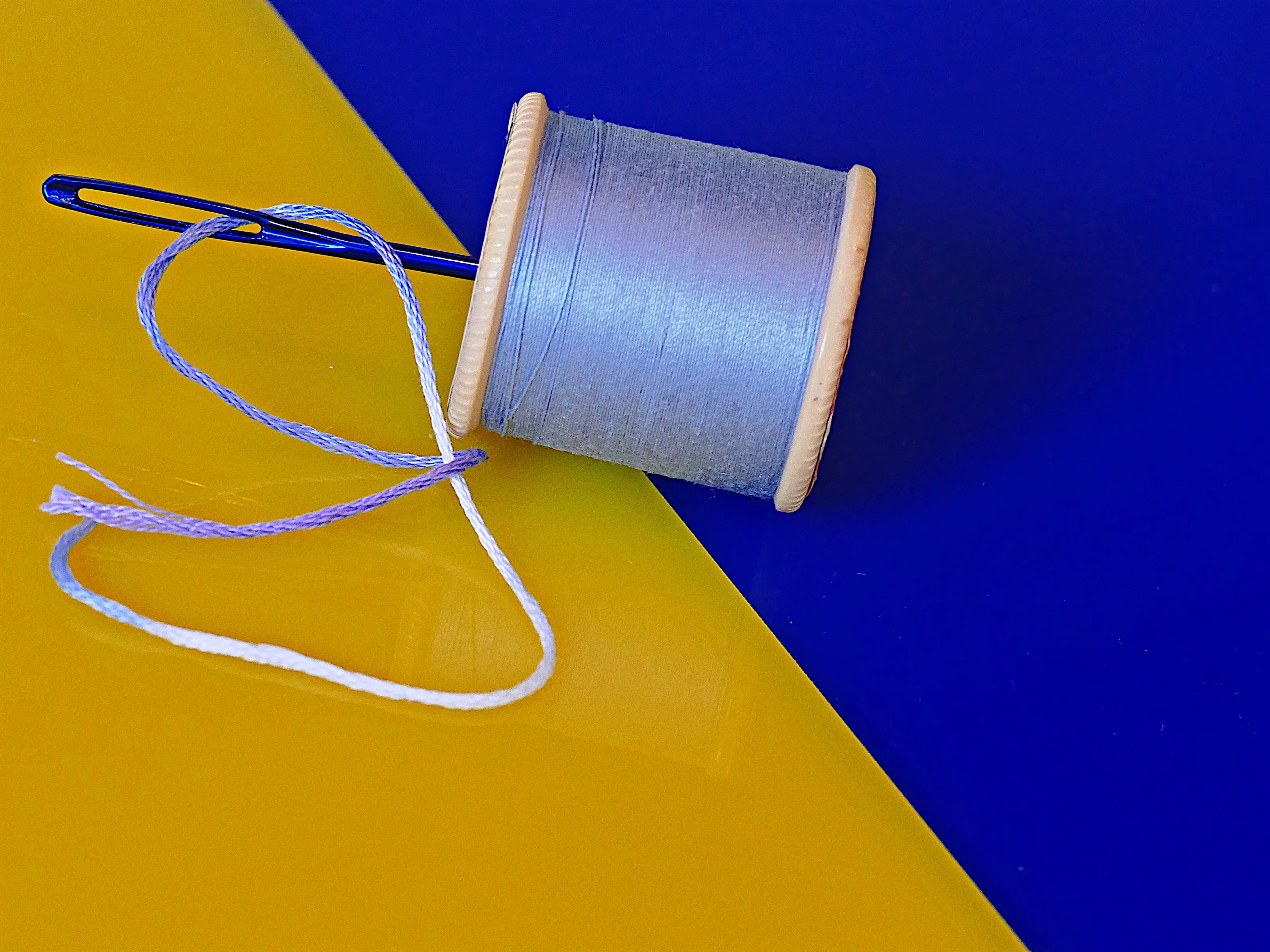 Household objects...........Needle and thread.