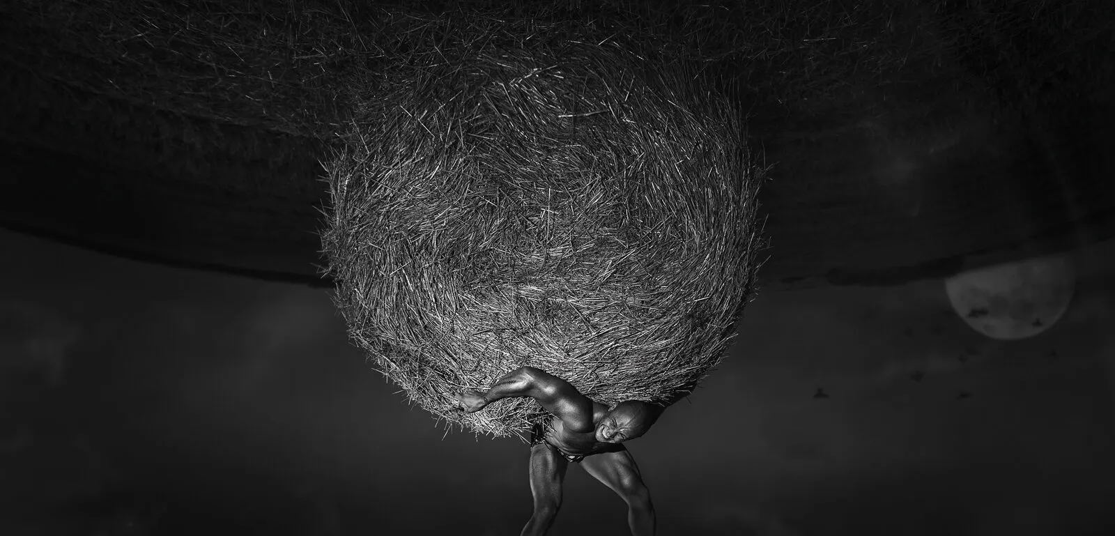 holding the earth