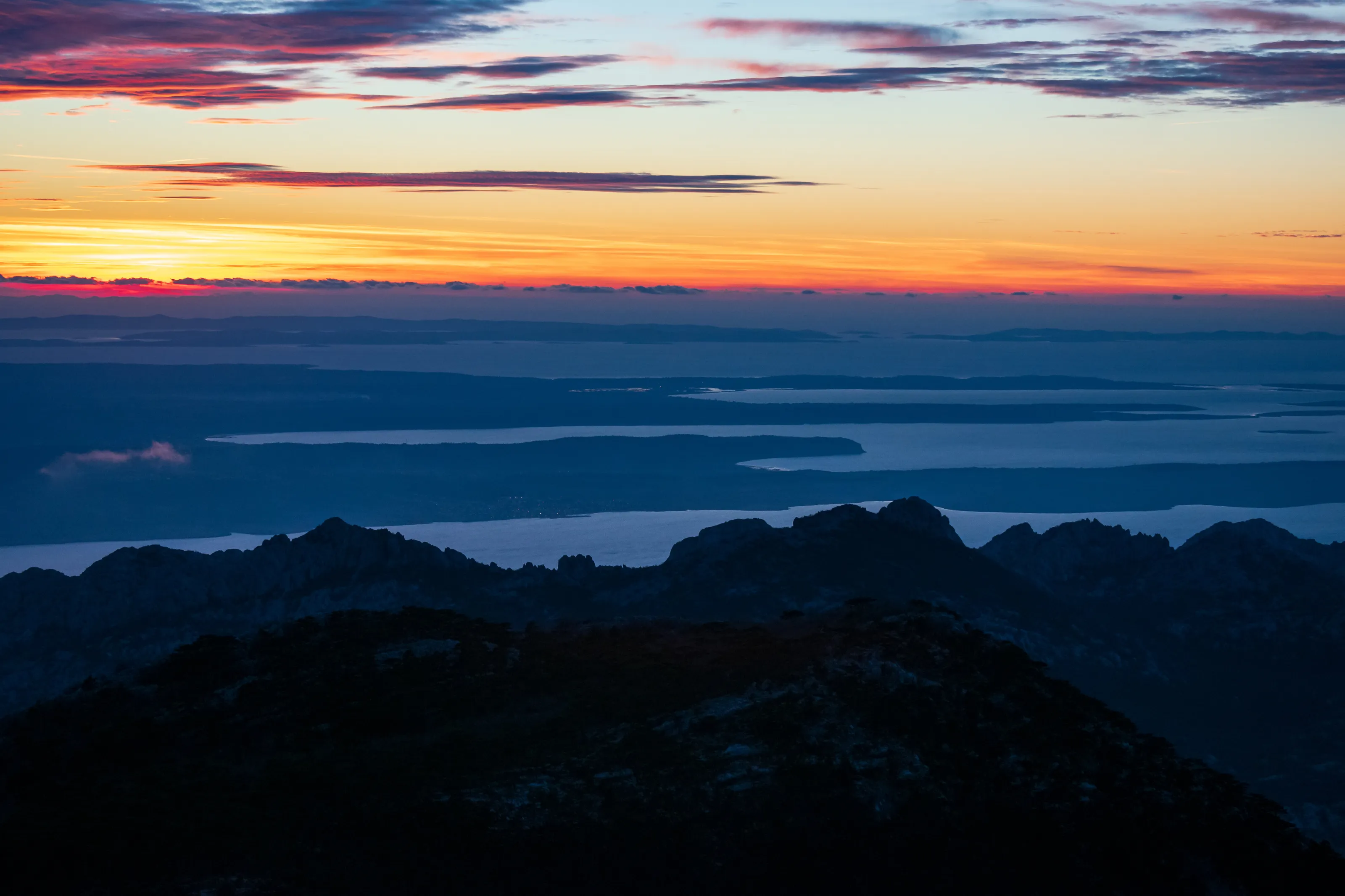 Paklenica sunset