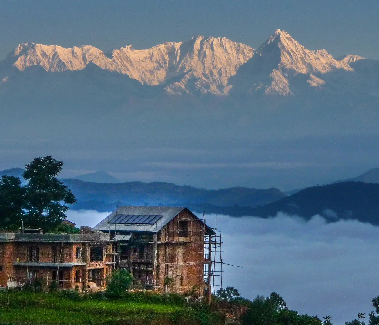 Construction in Nepal