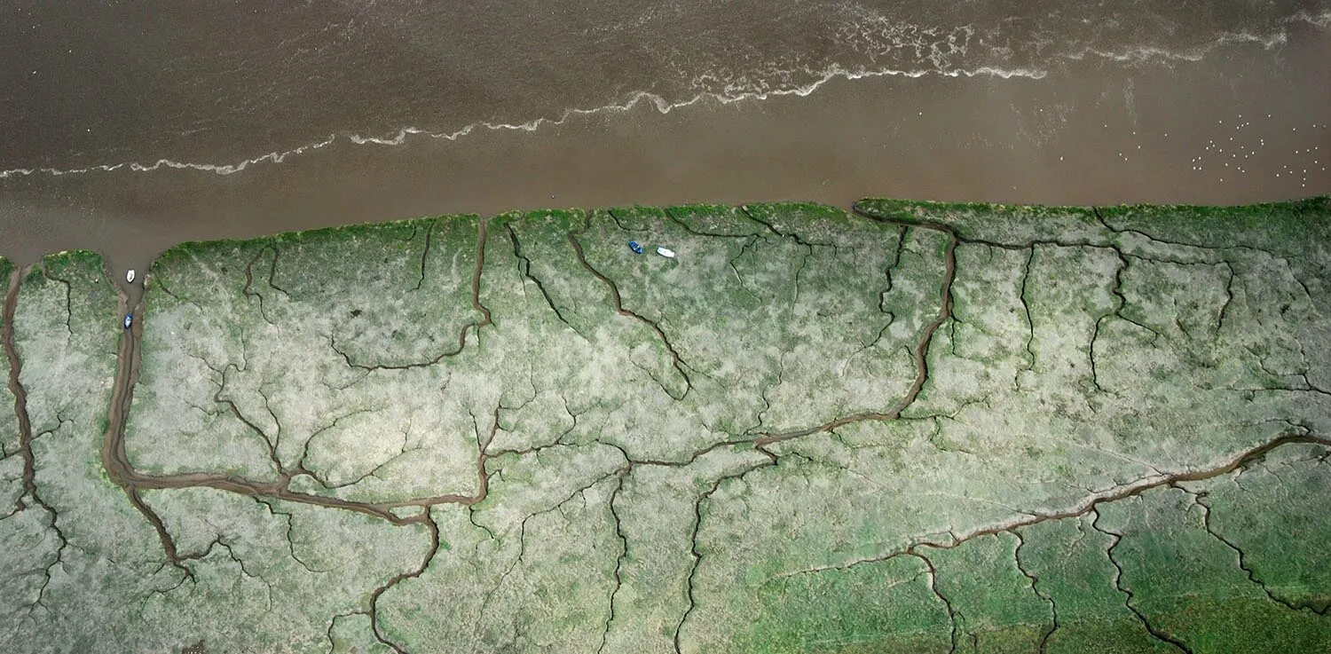 The North Wales Coast from Above