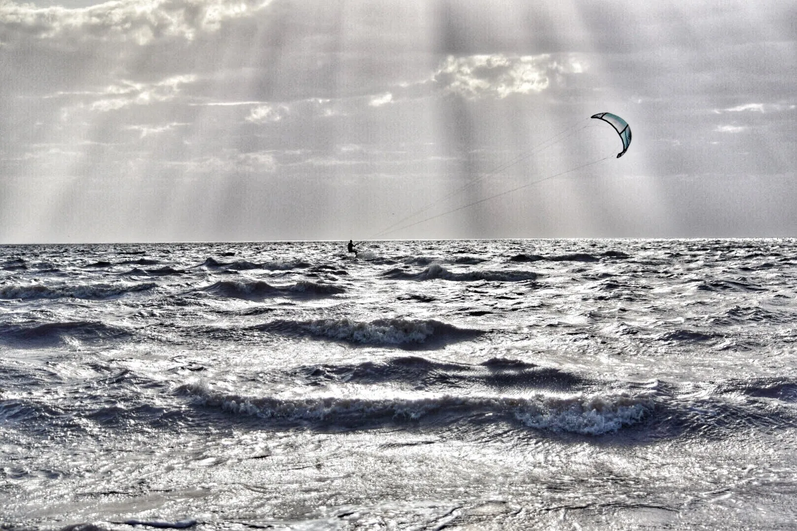 Kitesurfing