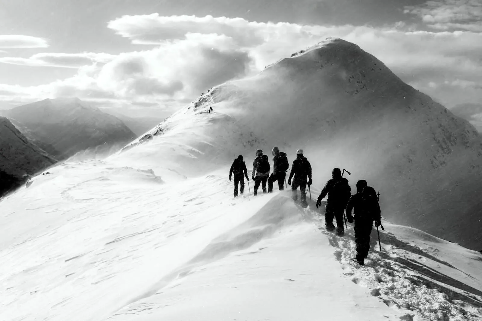 Munro, Scotland, Winter