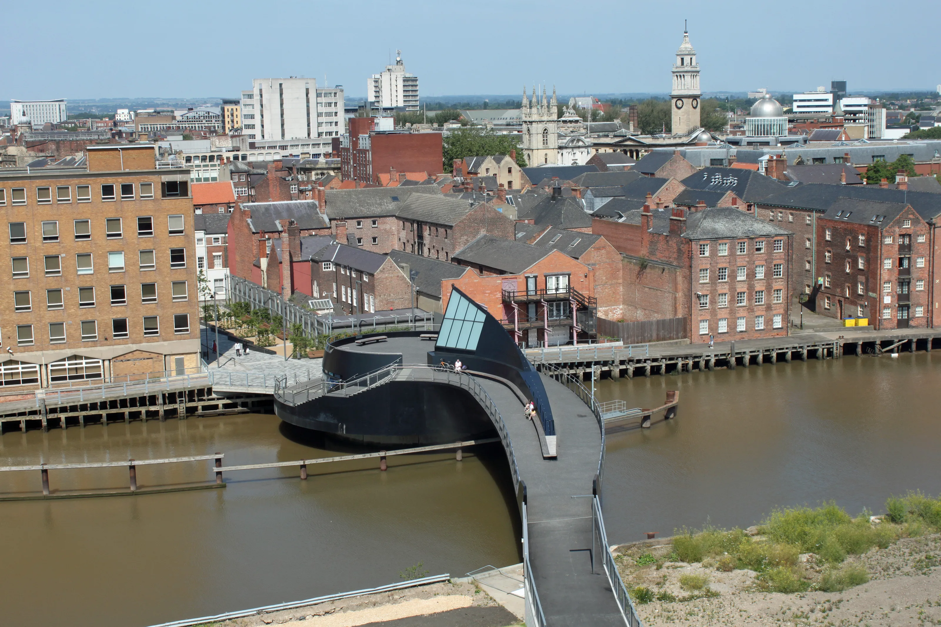 The Scale Lane swing bridge