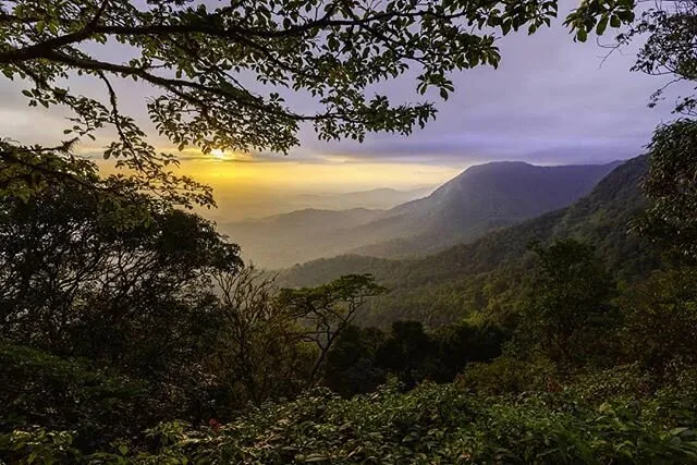 Sunset at Agumbe, India - Landscape