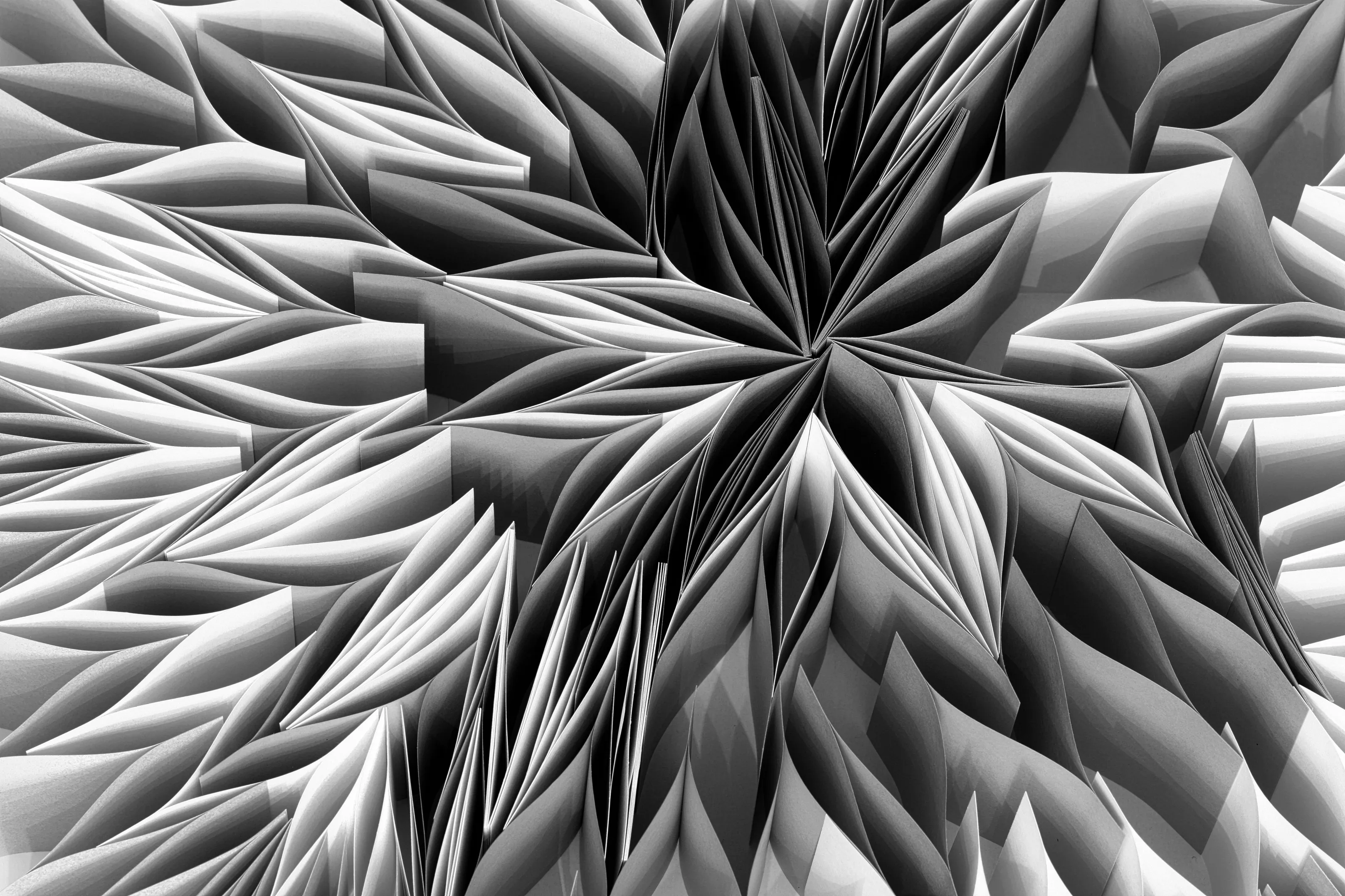 Post-it Notes Flower B&W