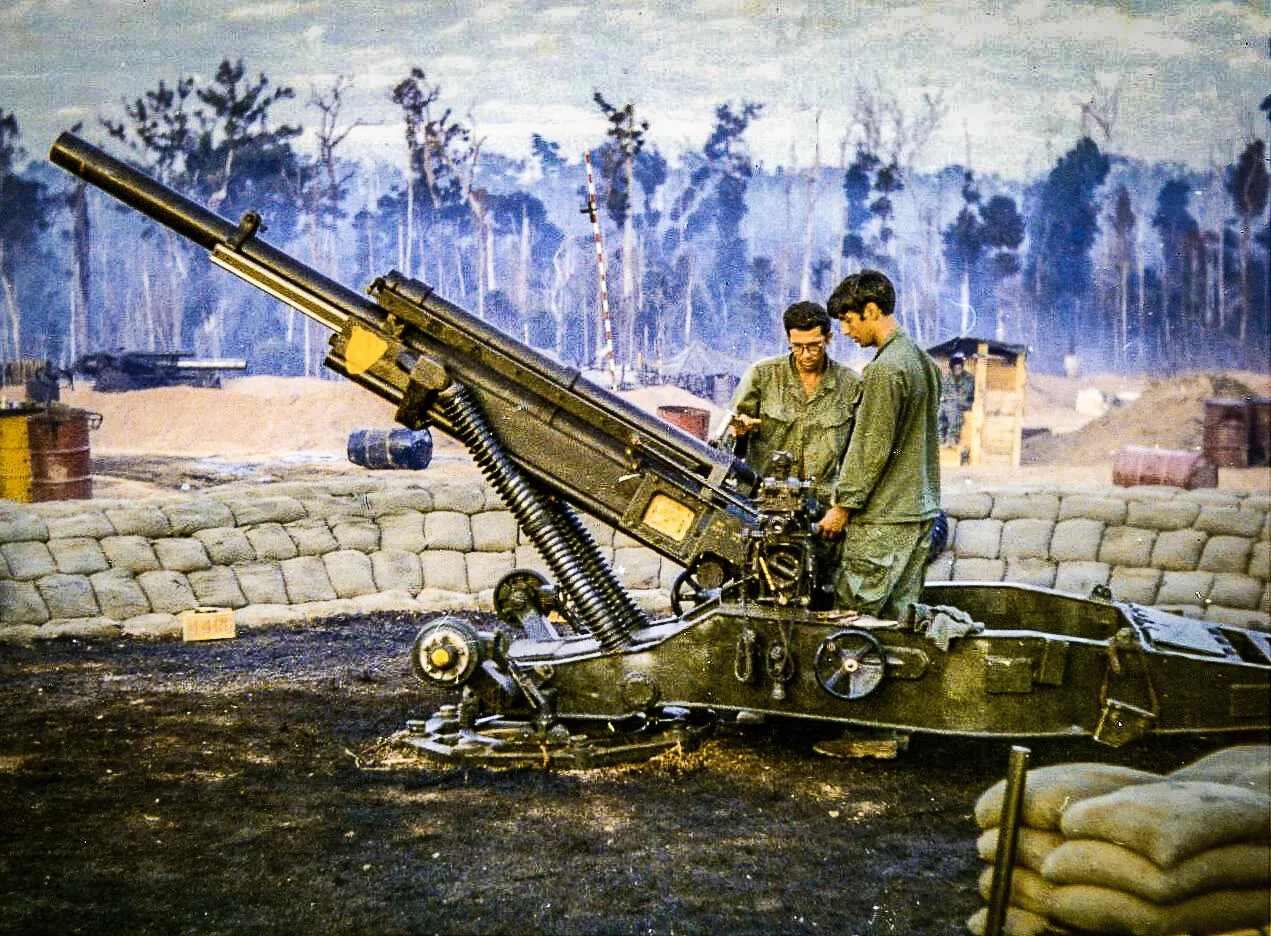 105mm Gun Pit