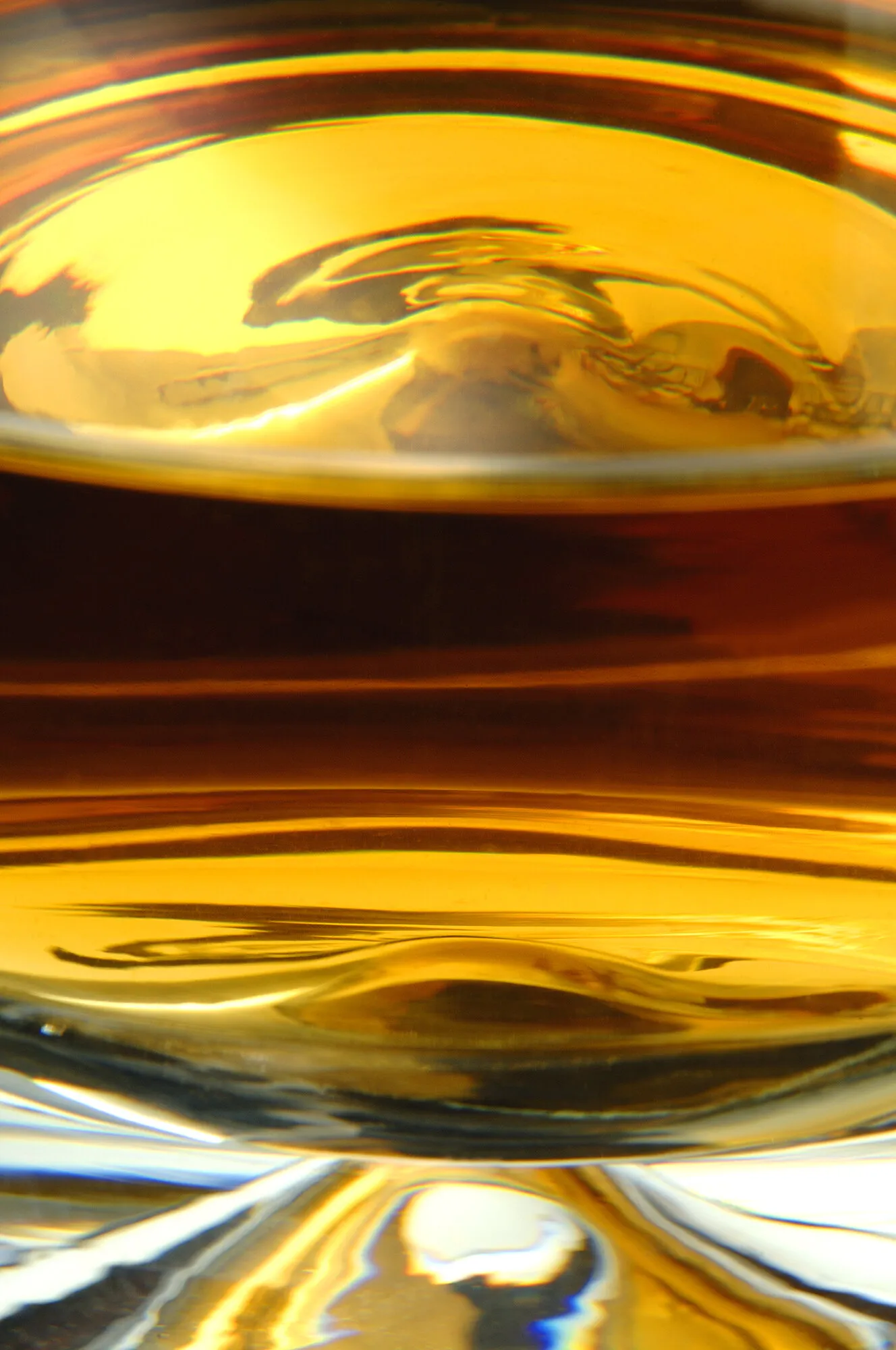 Whiskey in glass