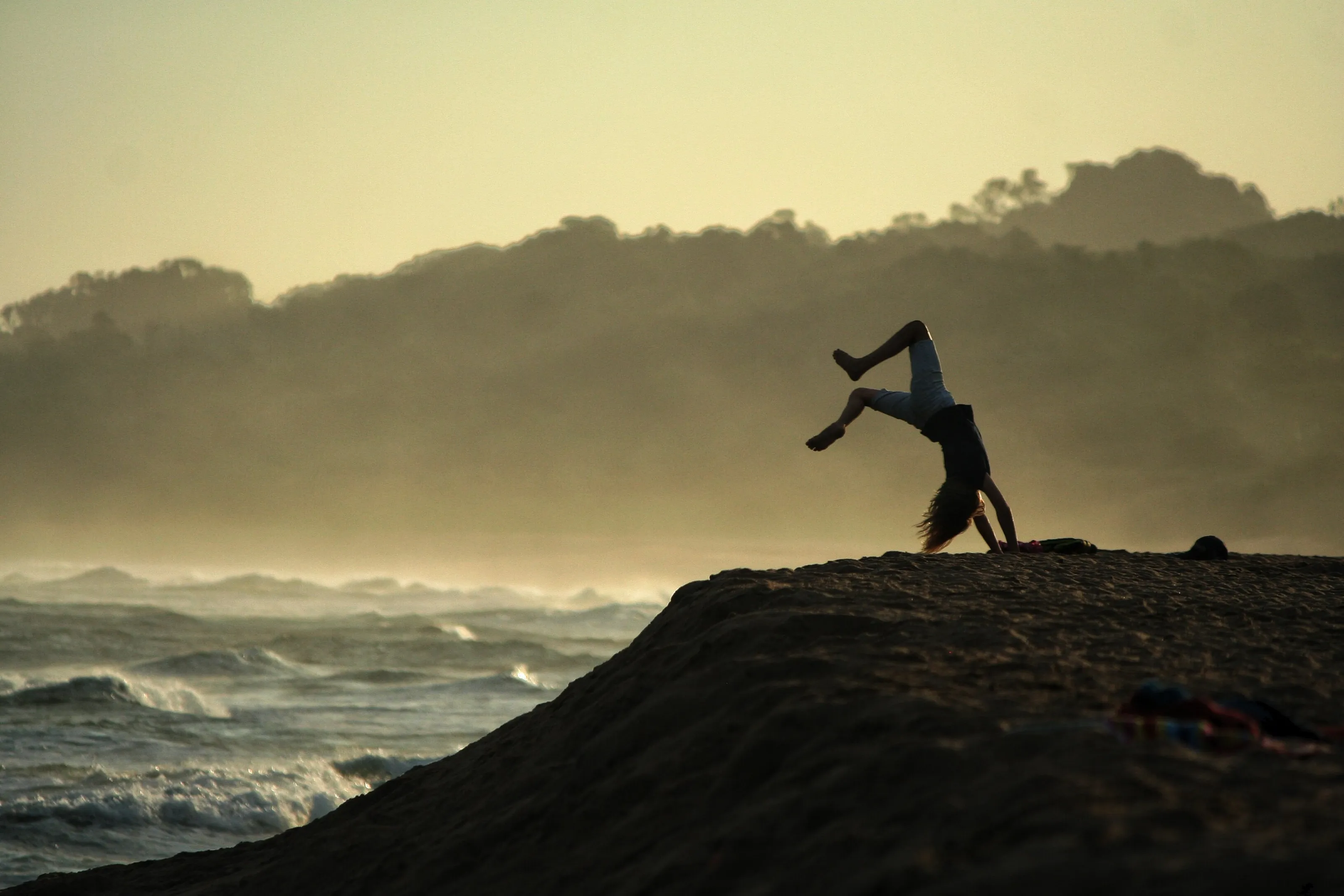Cartwheel girl