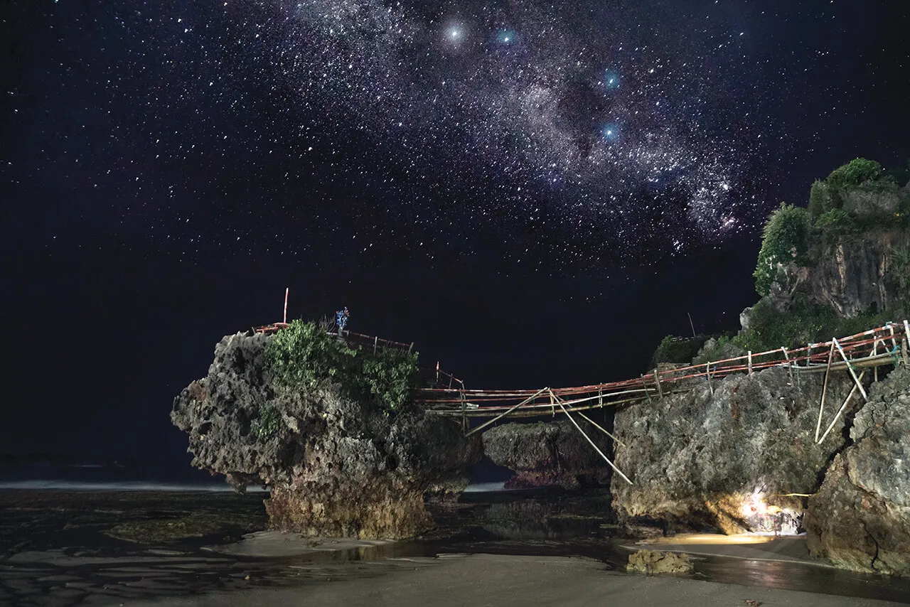 Nightsky in Yogyakarta