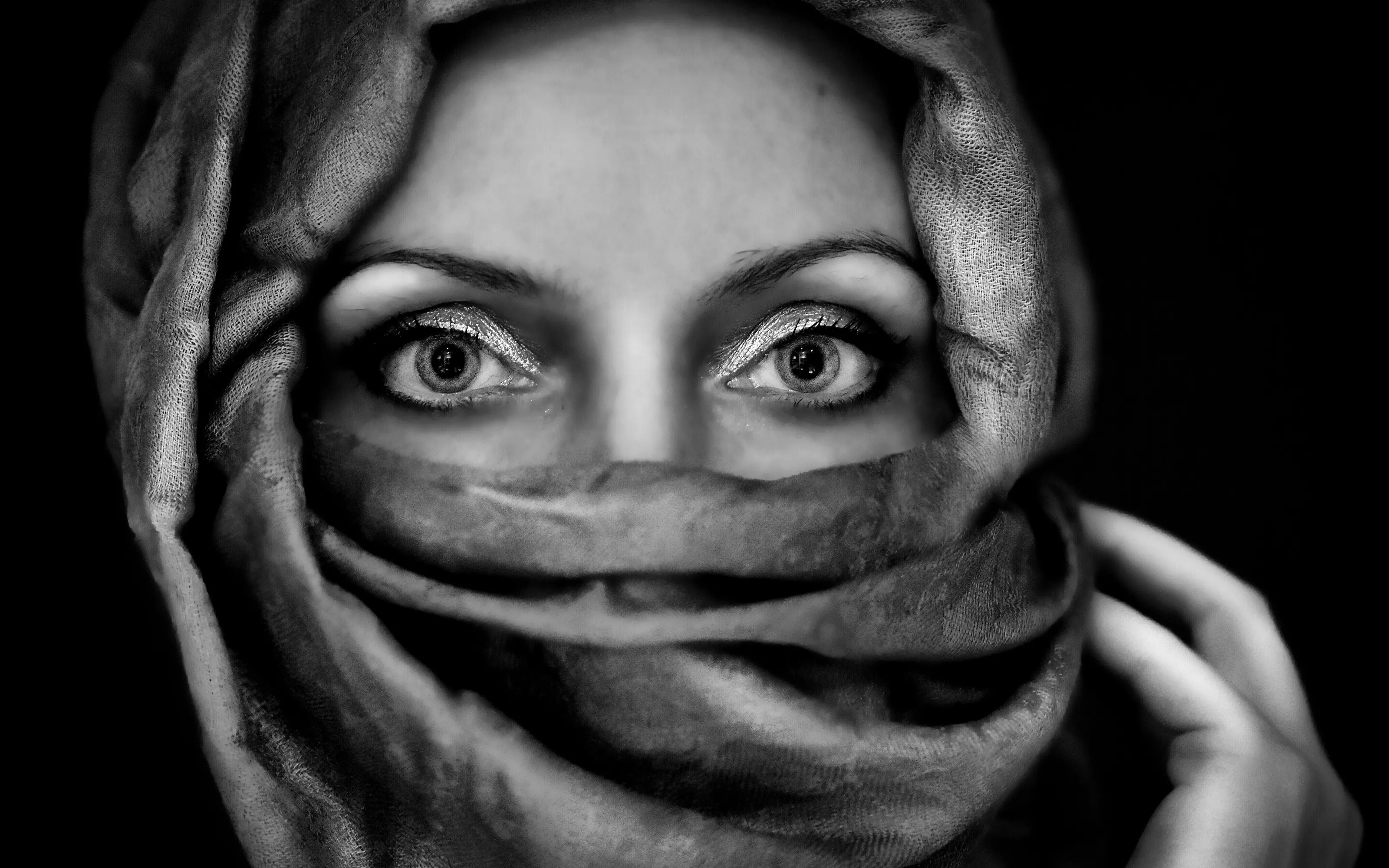 The world in her eyes...