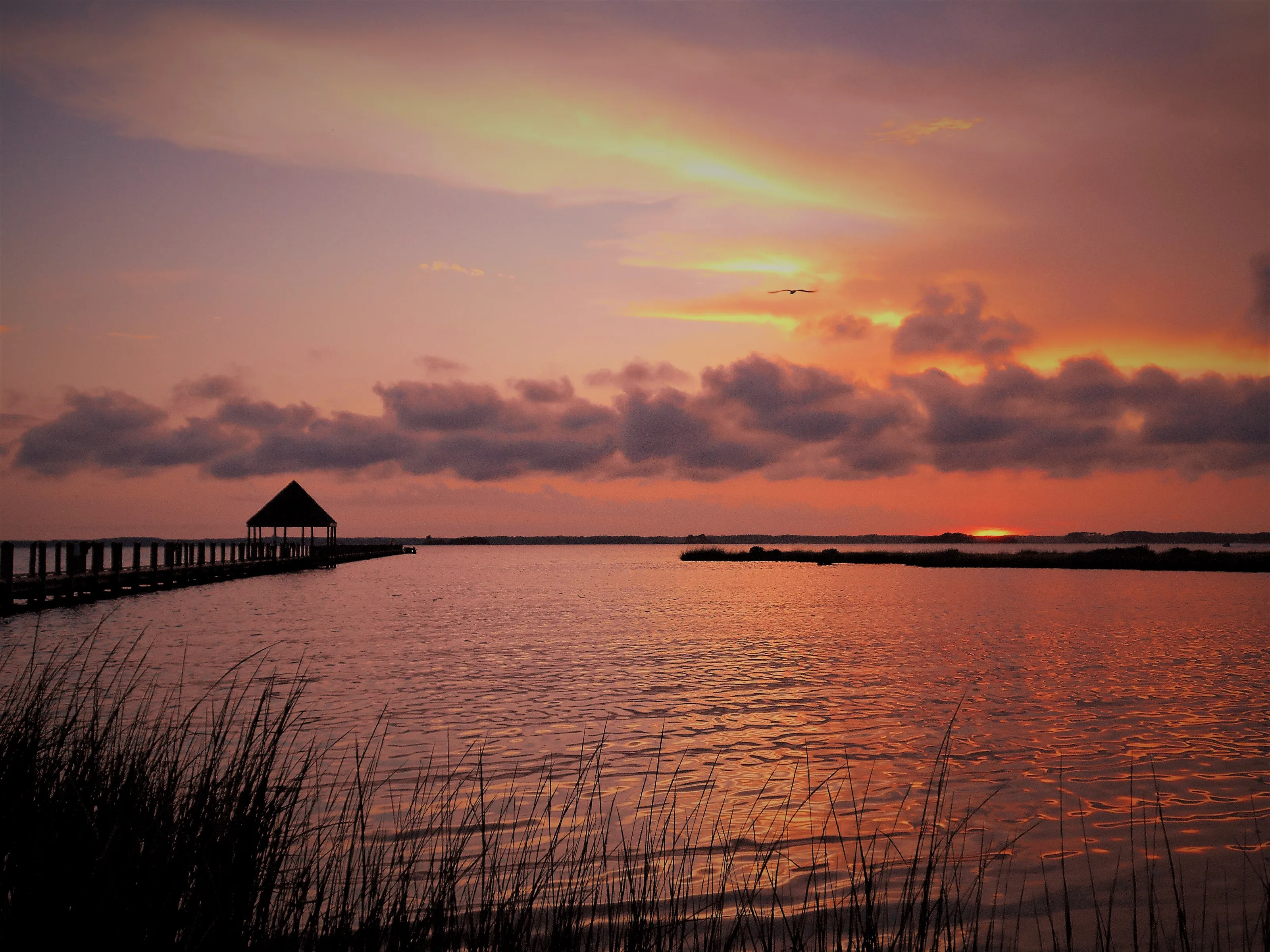 Sunset over the Inlet