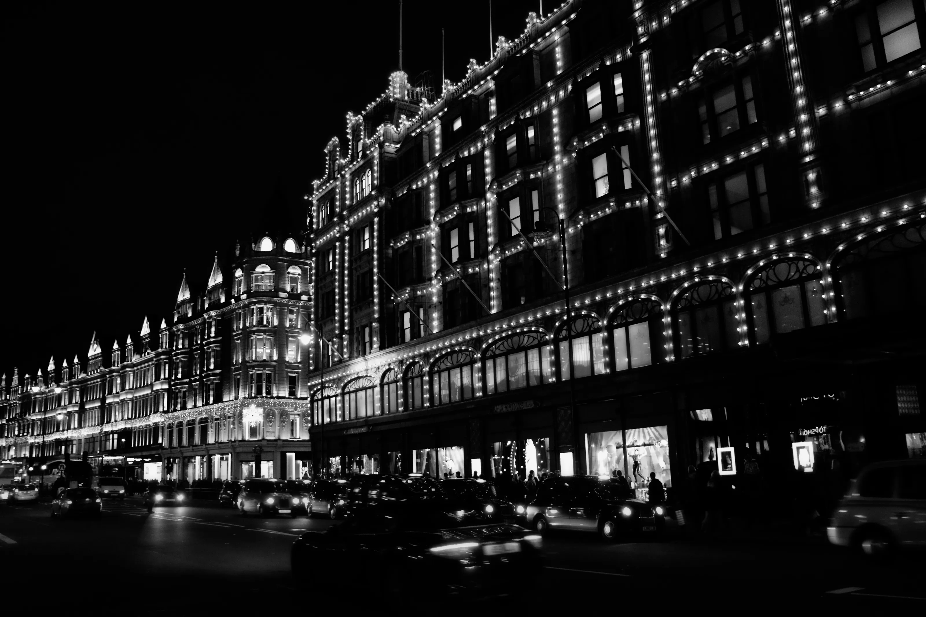 Harrods at Christmas