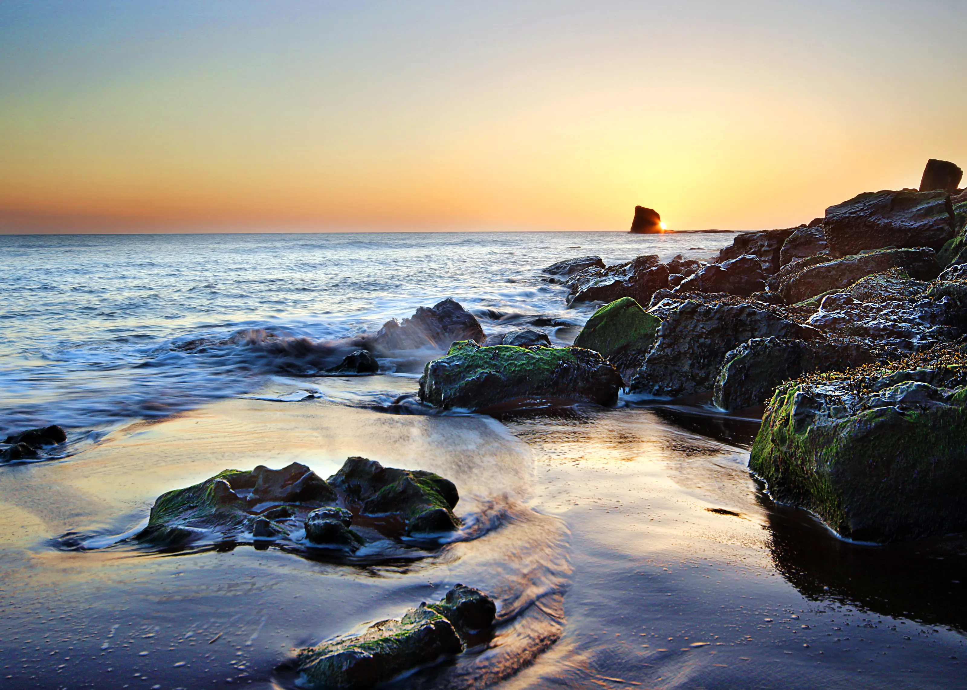 Sun Rise at Saltwick Bay