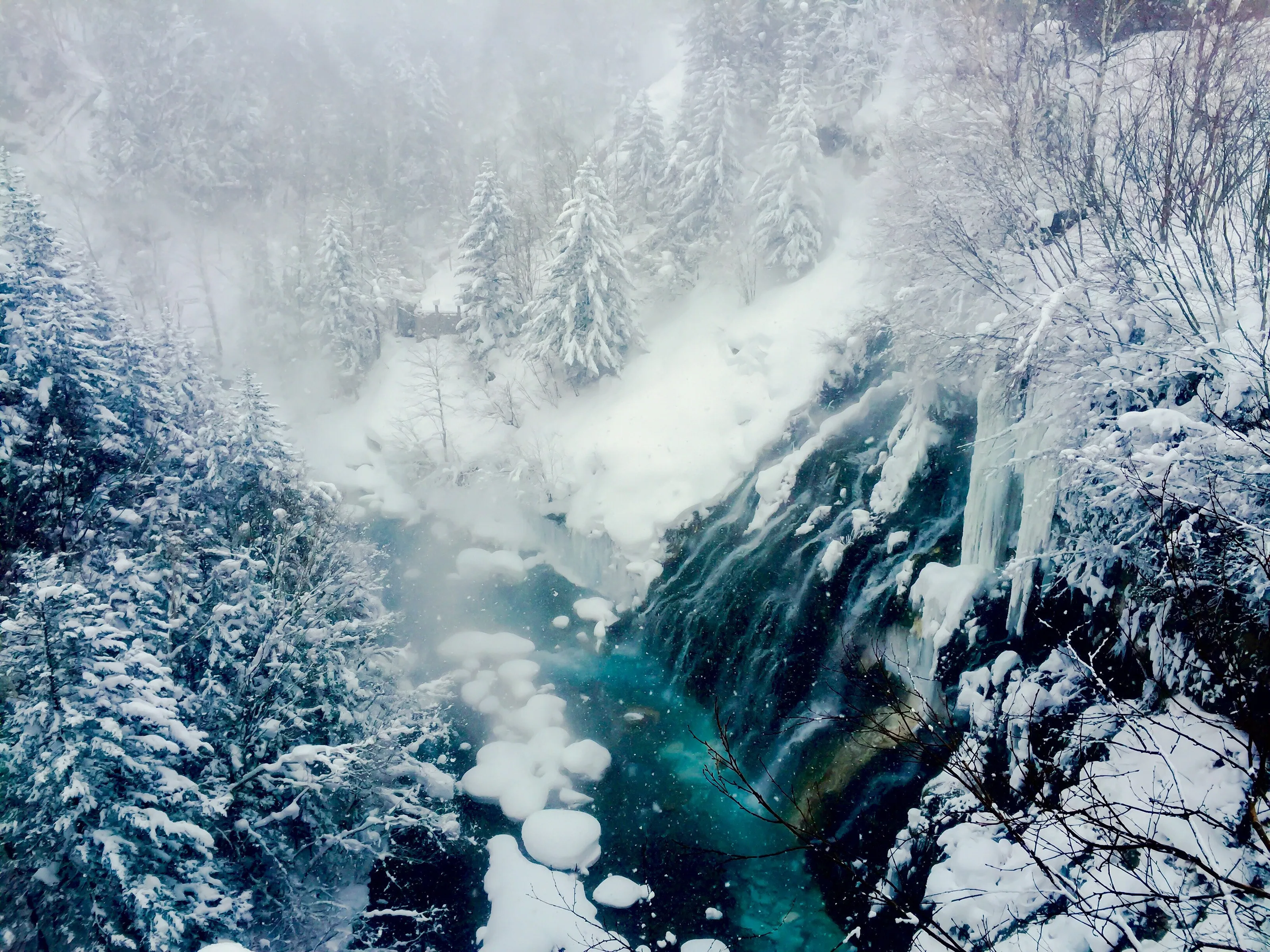 Frozen Waterfall