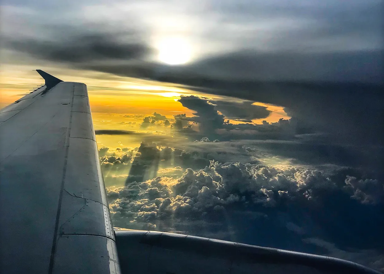 Sunset from up high