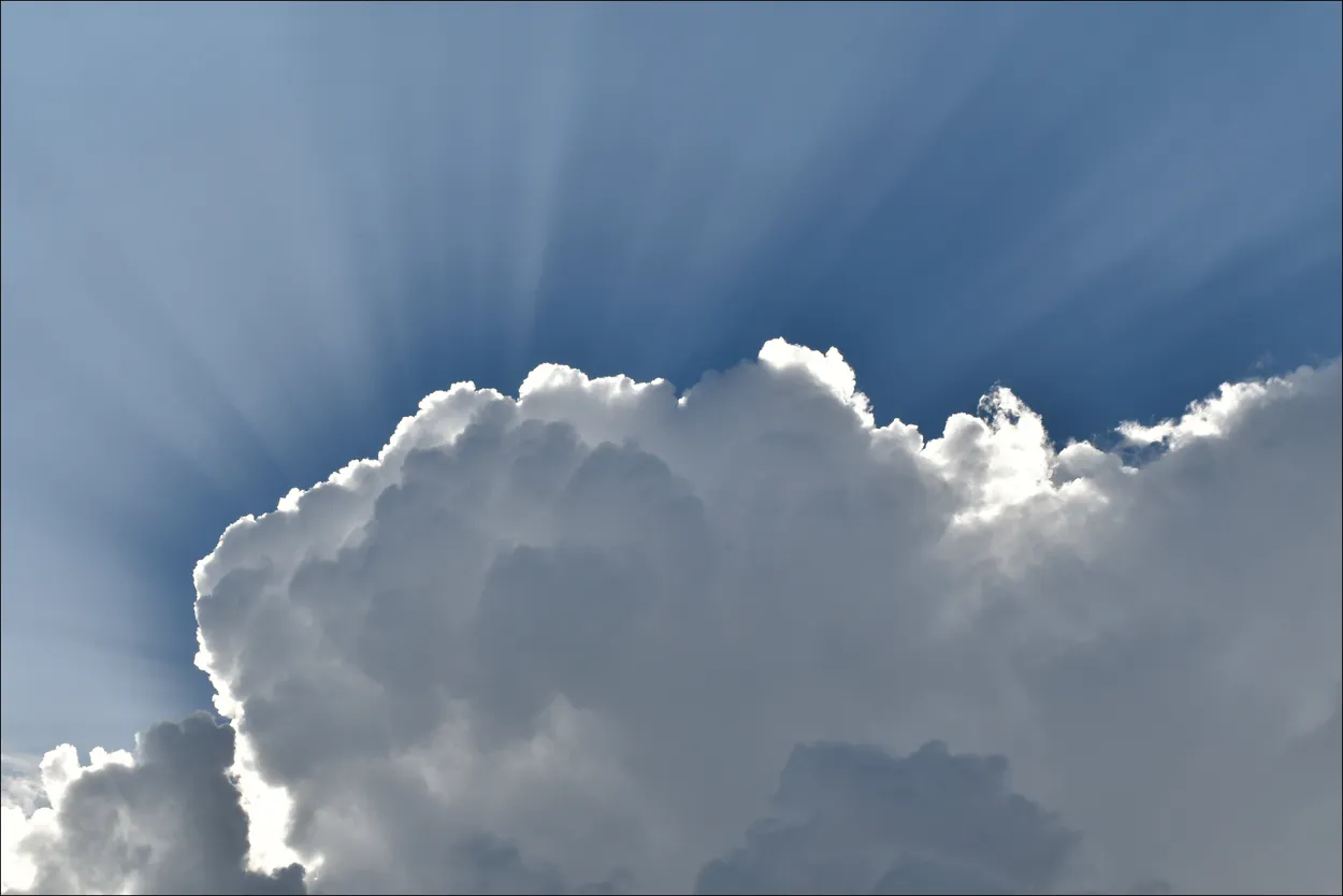 Cloud with Sunrays