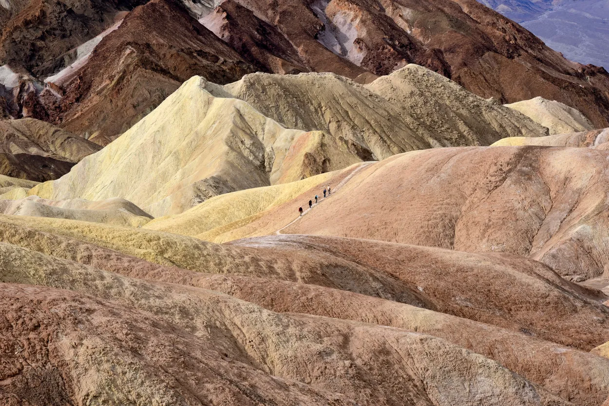 Dream Hiking In Death Valley