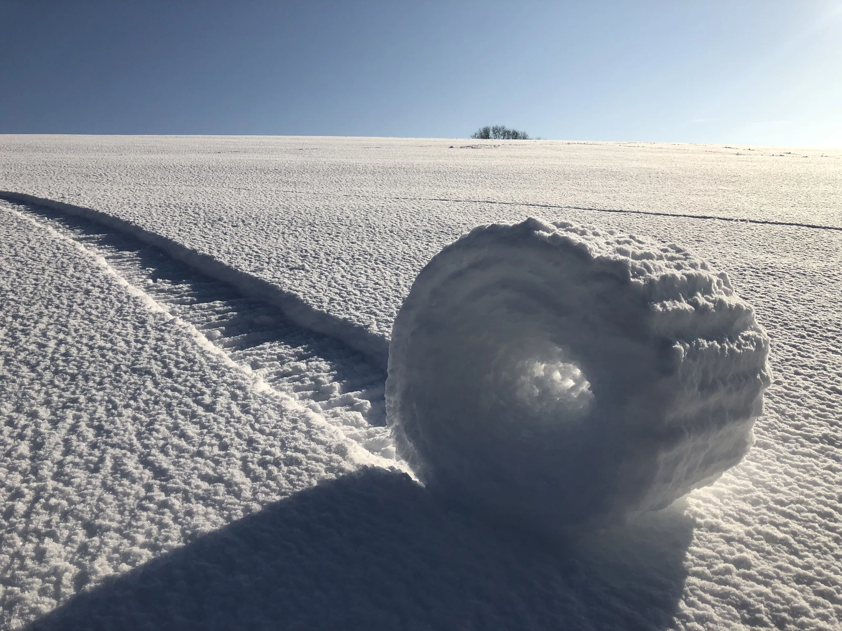 Snow Rollers in Wiltshire