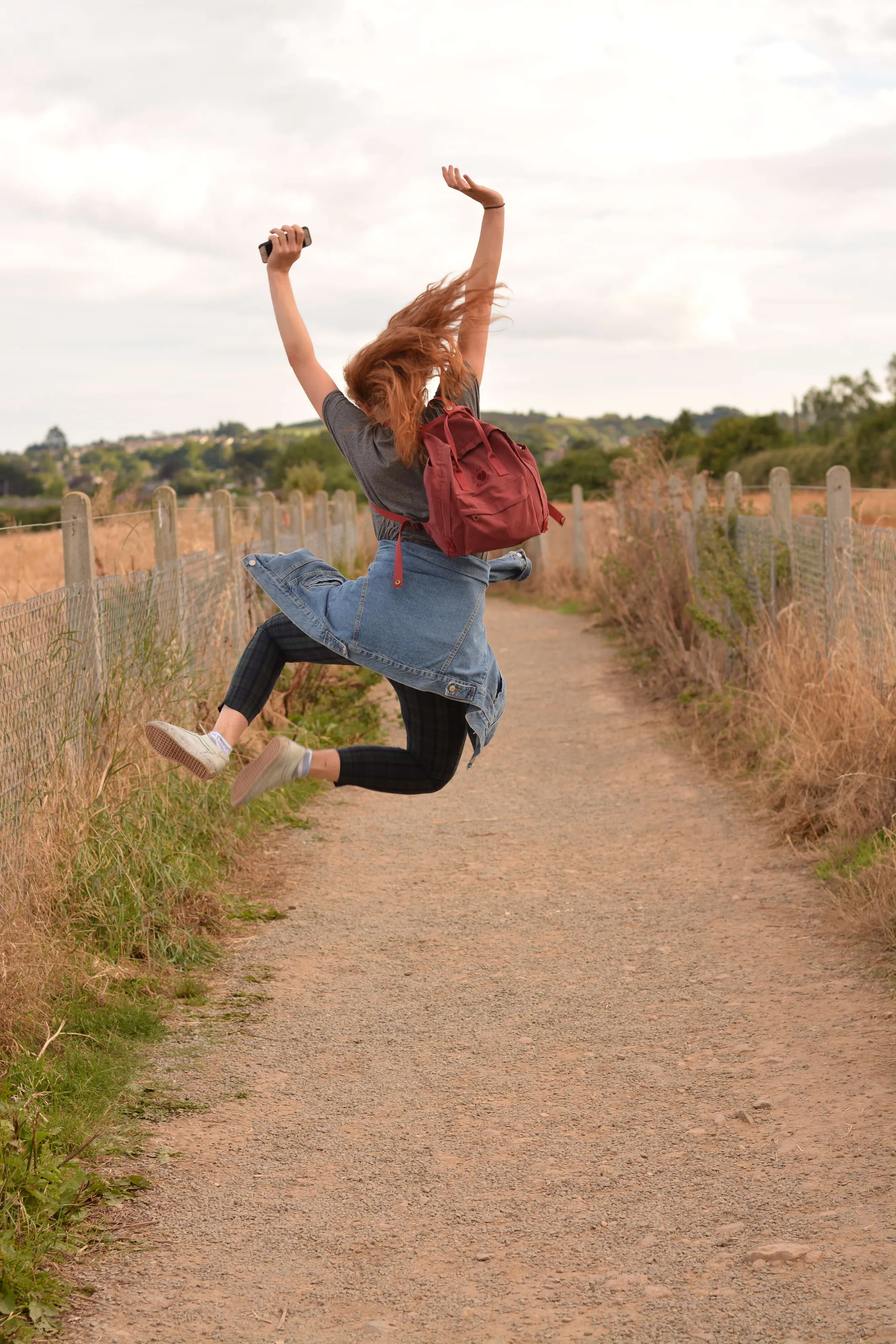 Happy jump