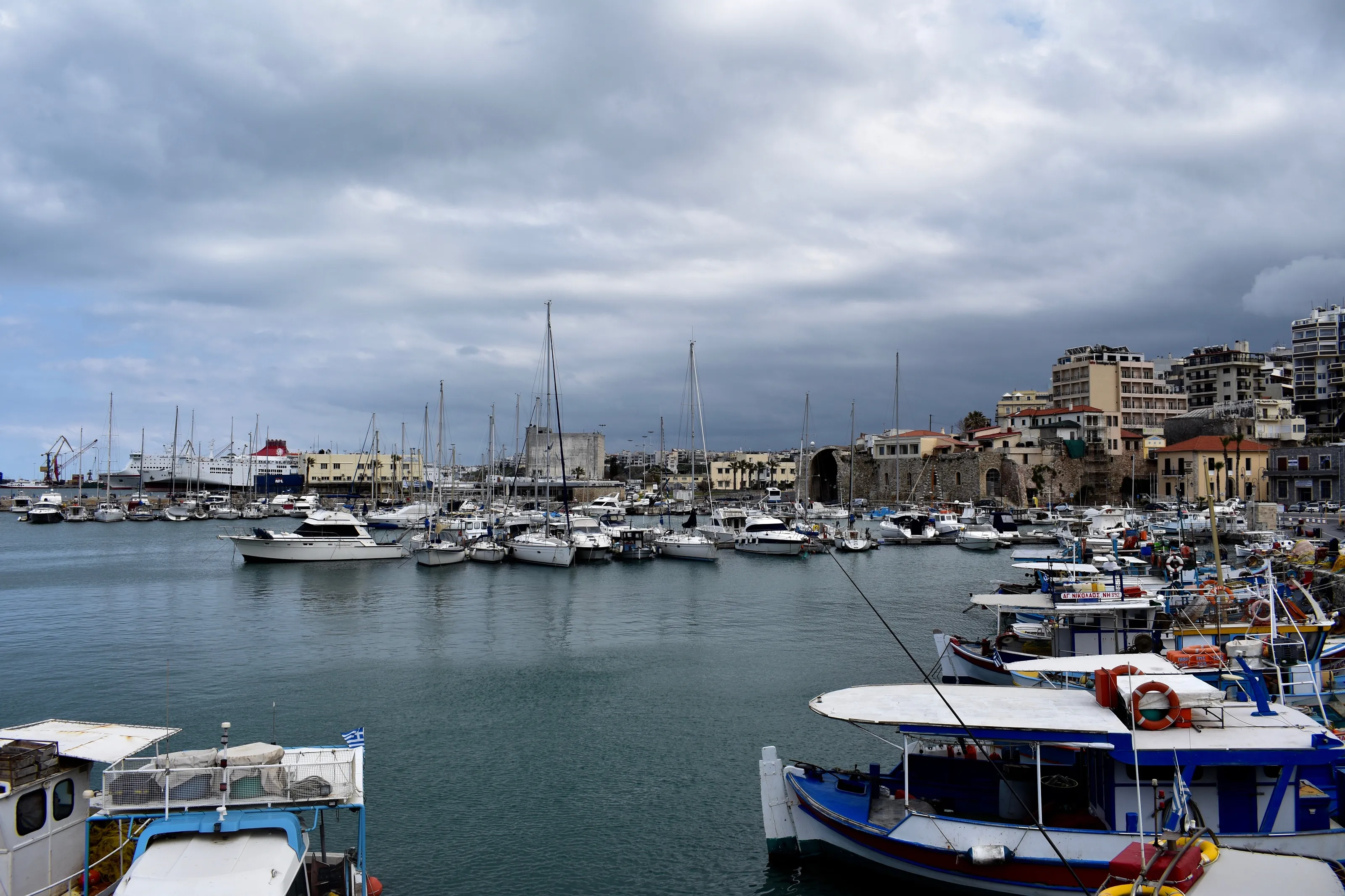 Port in Crete