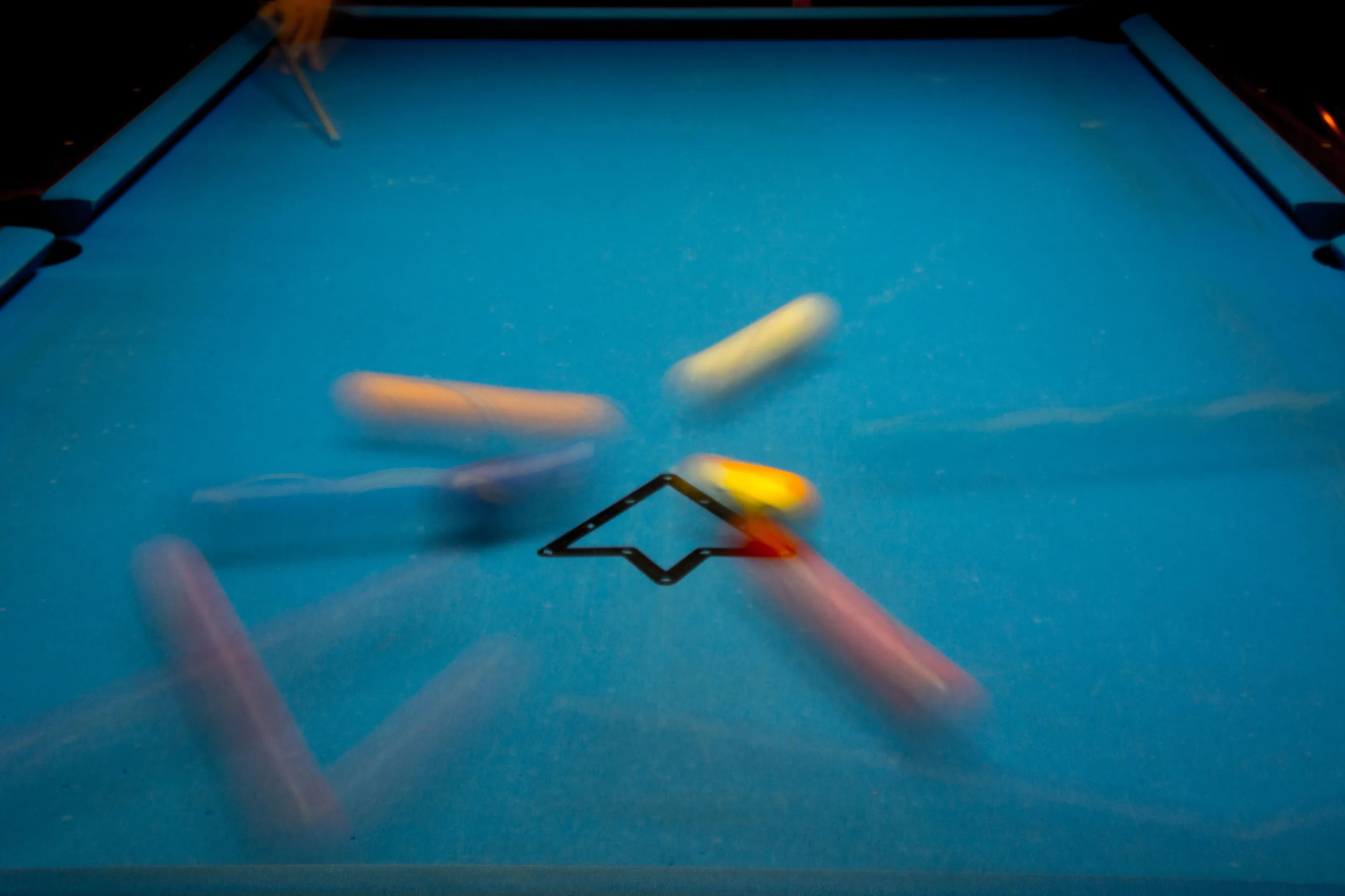 Billiard break 9 ball