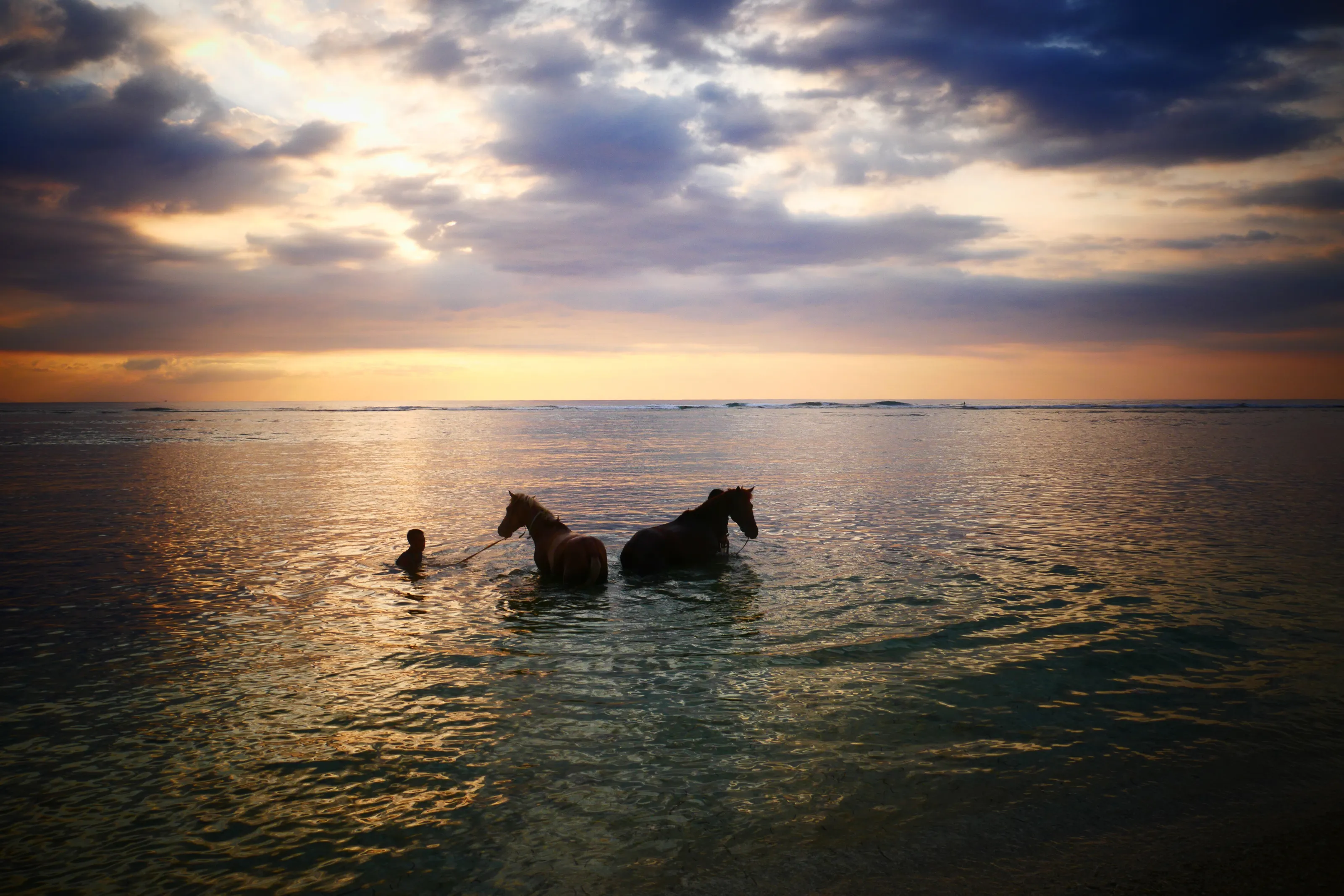 sunset Gili Islands