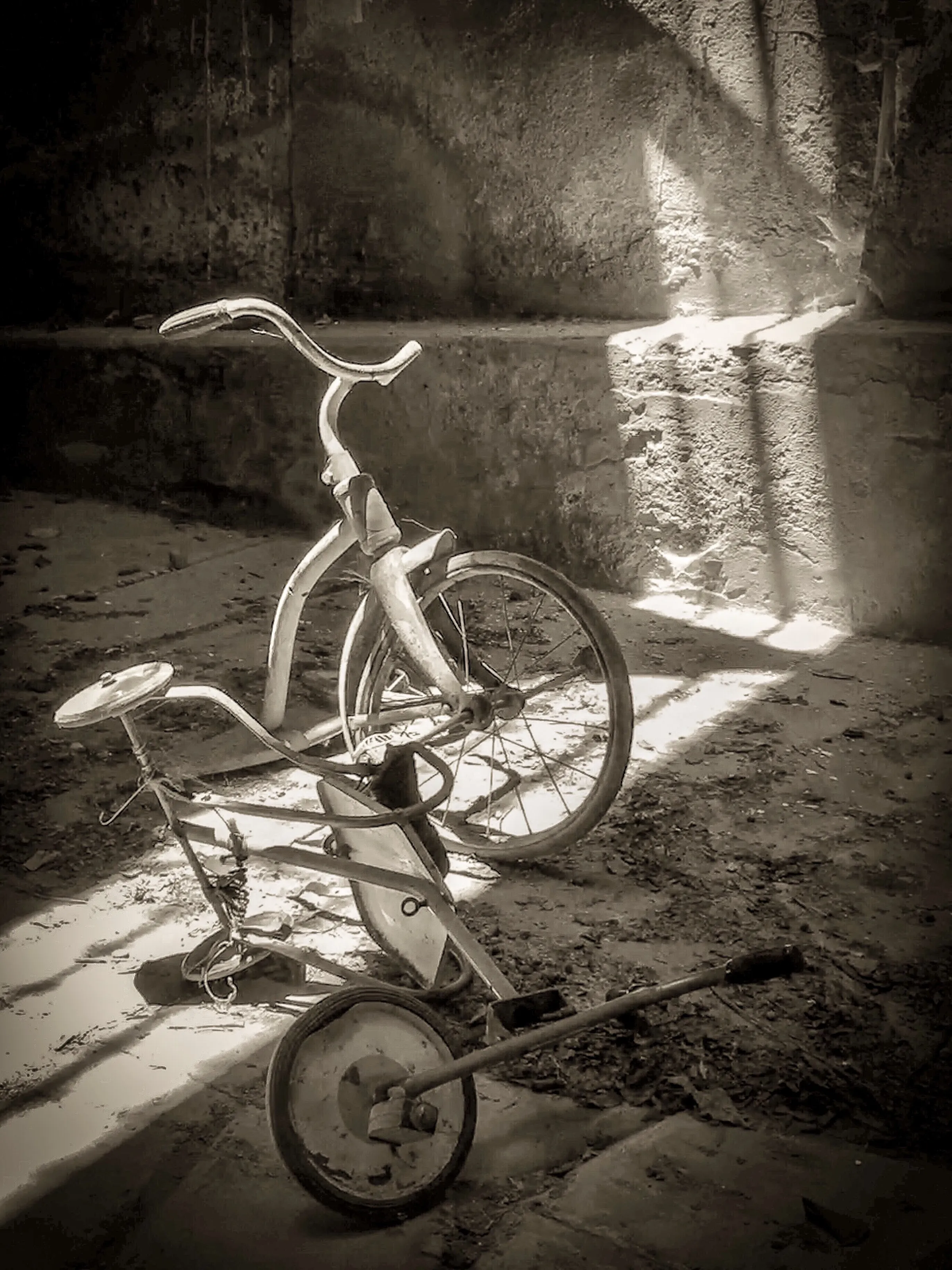Abandoned Bicycles
