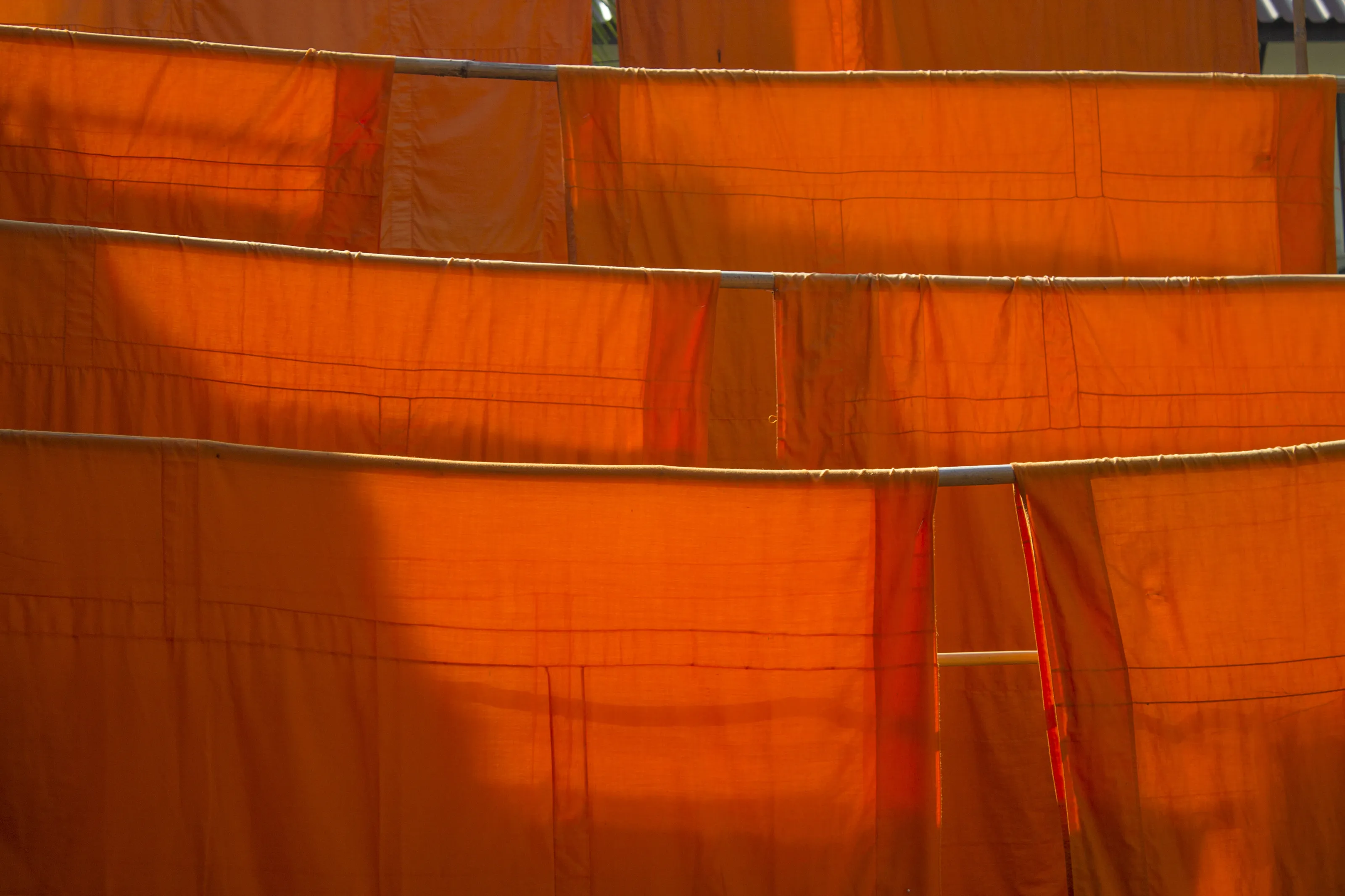 Orange Monk's Robes