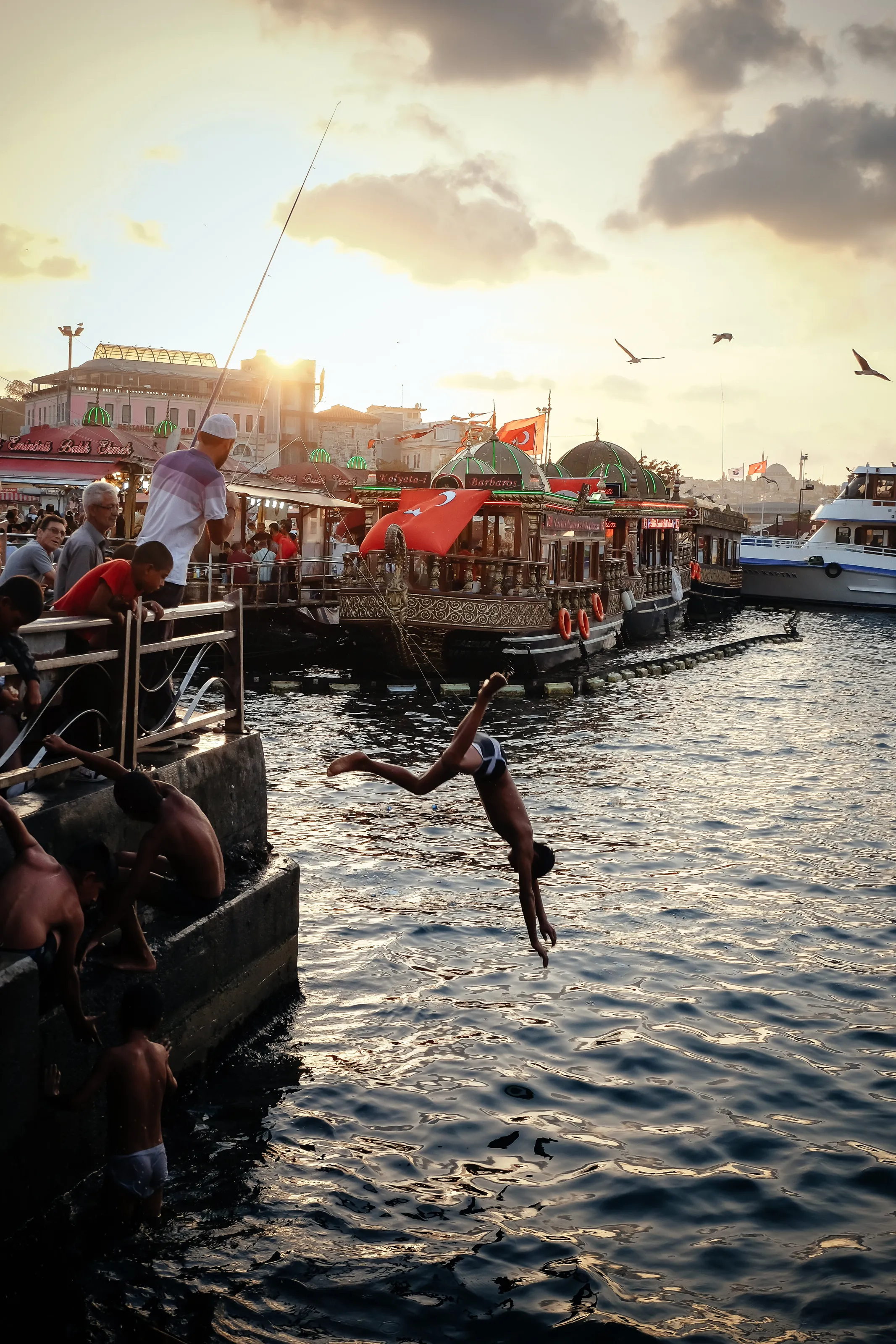 Sunset at the Golden Horn
